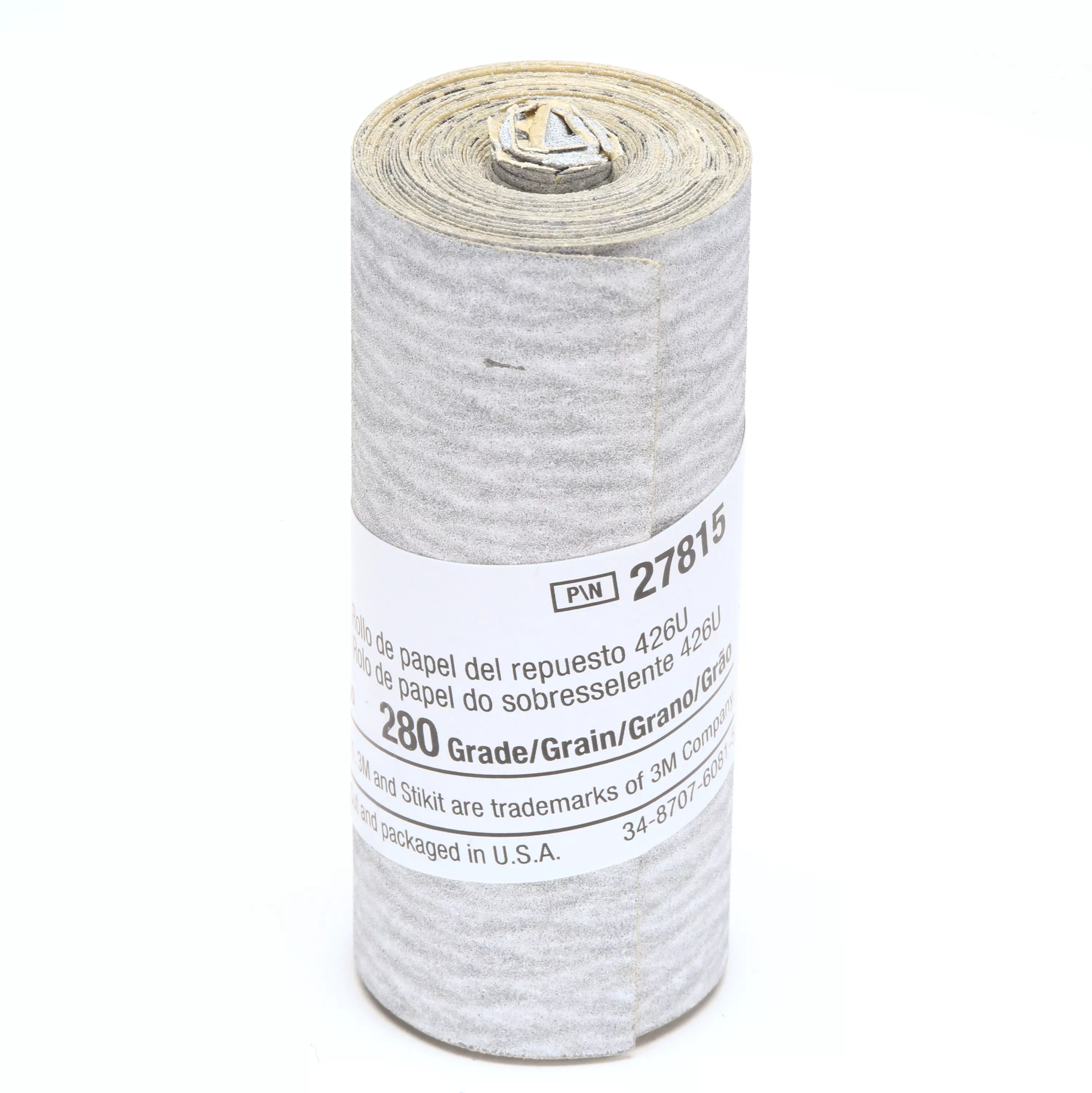 3M™ Stikit™ Paper Refill Roll 426U, 280 A-weight, 2-1/2 in x 100 in, 10/Carton, 50 ea/Case