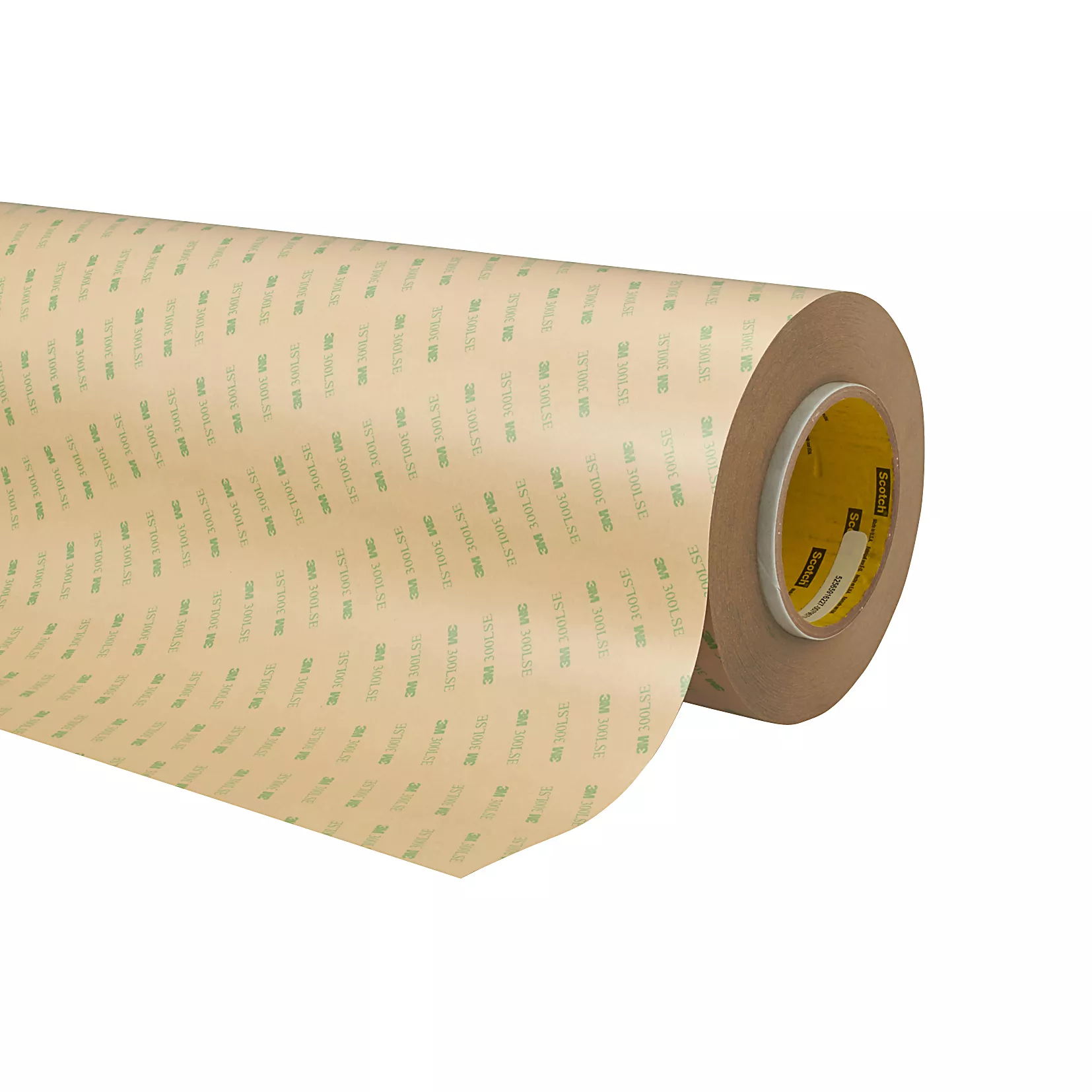 3M™ Adhesive Transfer Tape 9671LE, Clear, 54 in x 60 yd, 2 mil, 1 Roll/Case