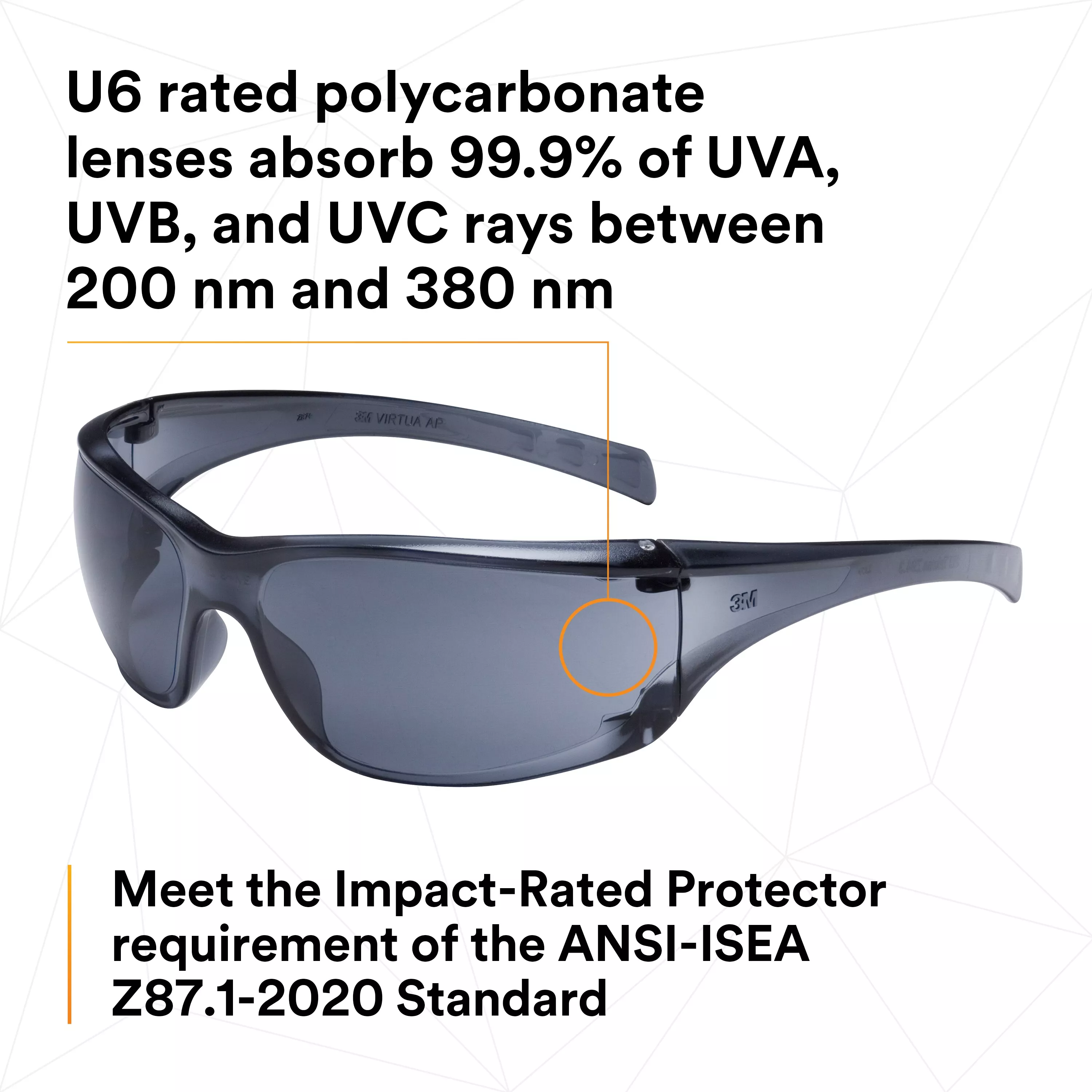 SKU 7010342193 | 3M™ Virtua™ AP Protective Eyewear 11848-00000-20