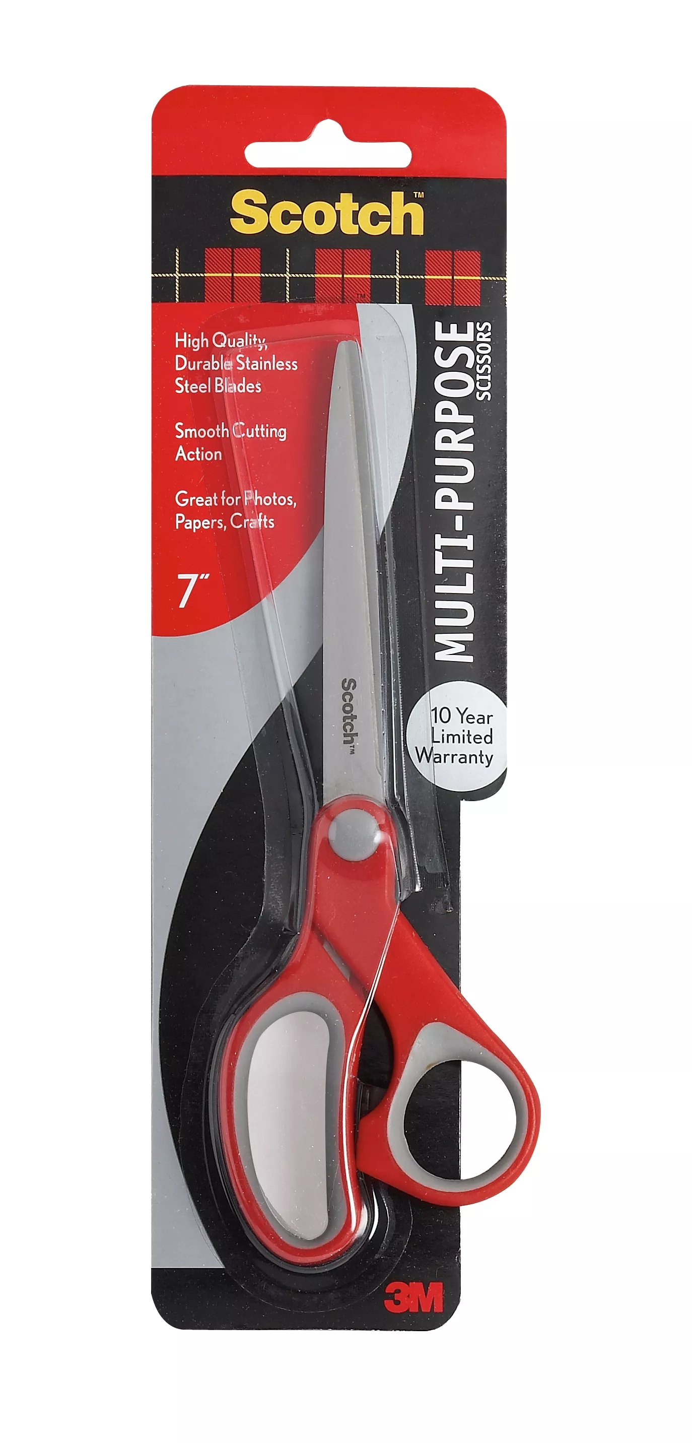 Scotch™ Multi-Purpose Scissors 1427, 7 in, 6/Inner, 6 Inners/Case, 36/1