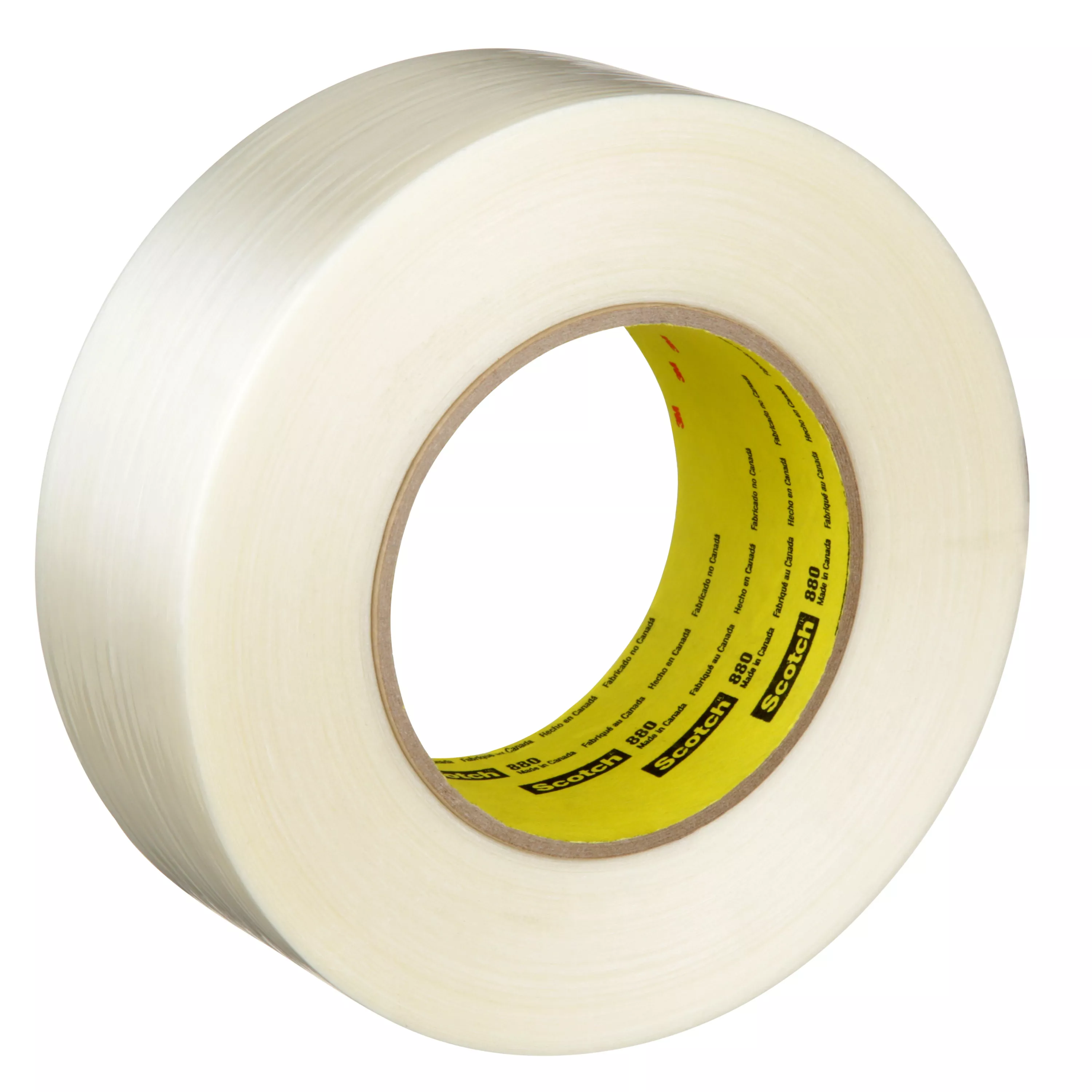 Scotch® Filament Tape 880, Clear, 48 mm x 55 m, 7.7 mil, 24 Roll/Case