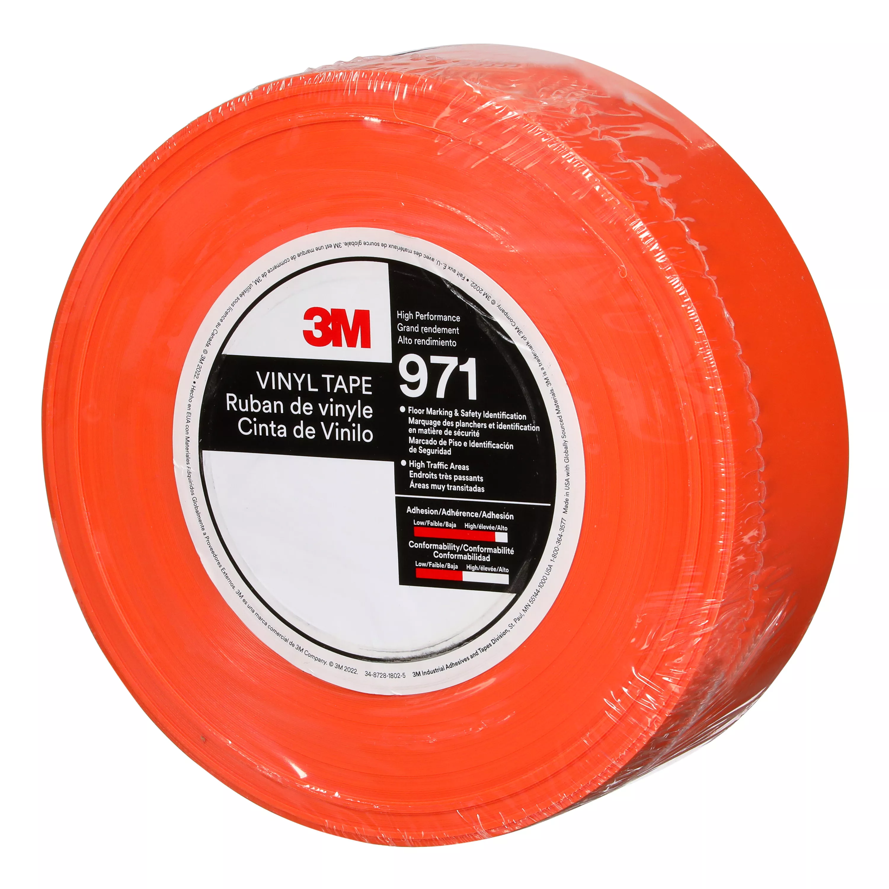 SKU 7100260621 | 3M™ Durable Floor Marking Tape 971