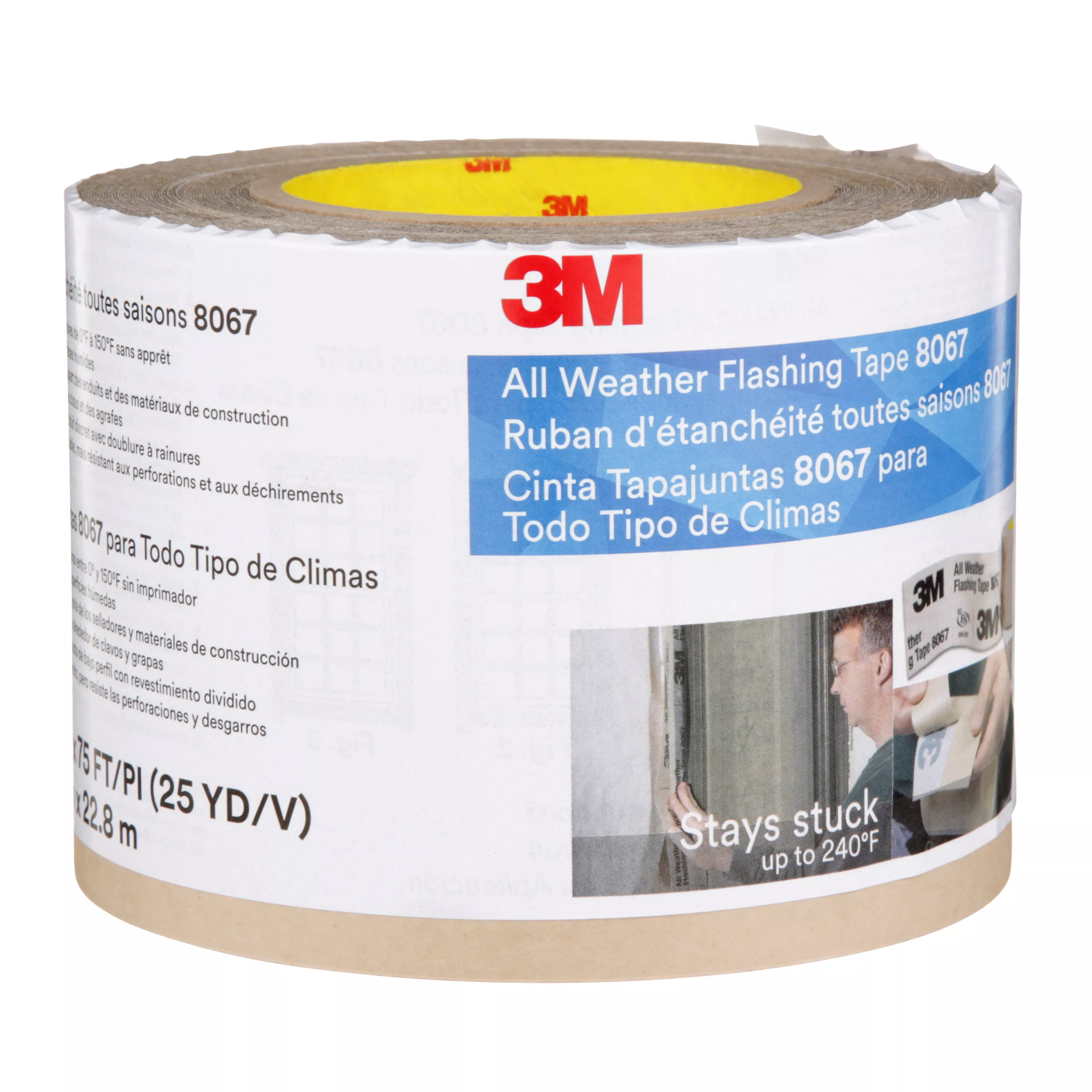 SKU 7000001346 | 3M™ All Weather Flashing Tape 8067