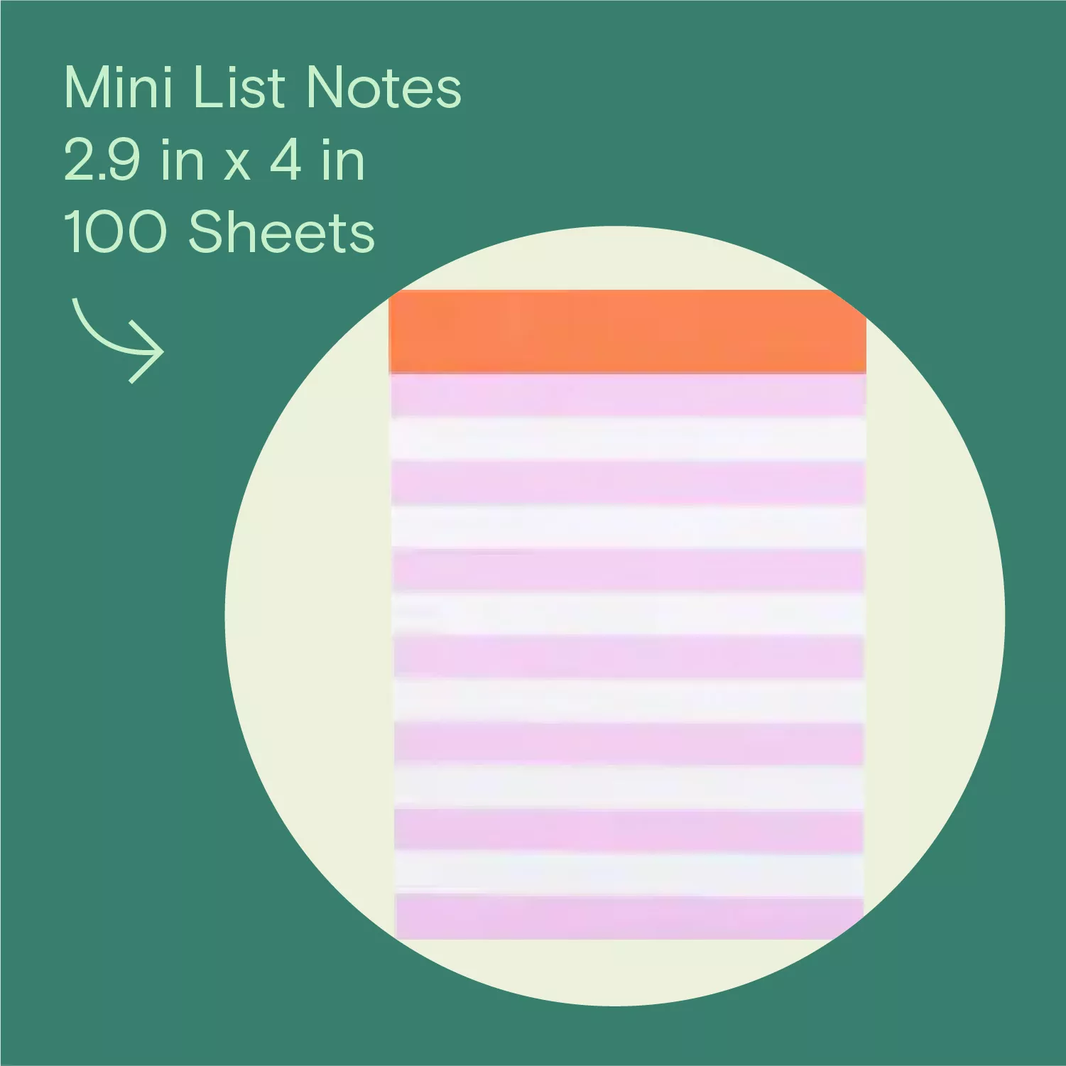 UPC 00076308424077 | Post-it® Mini List Notes NTD8-34-3