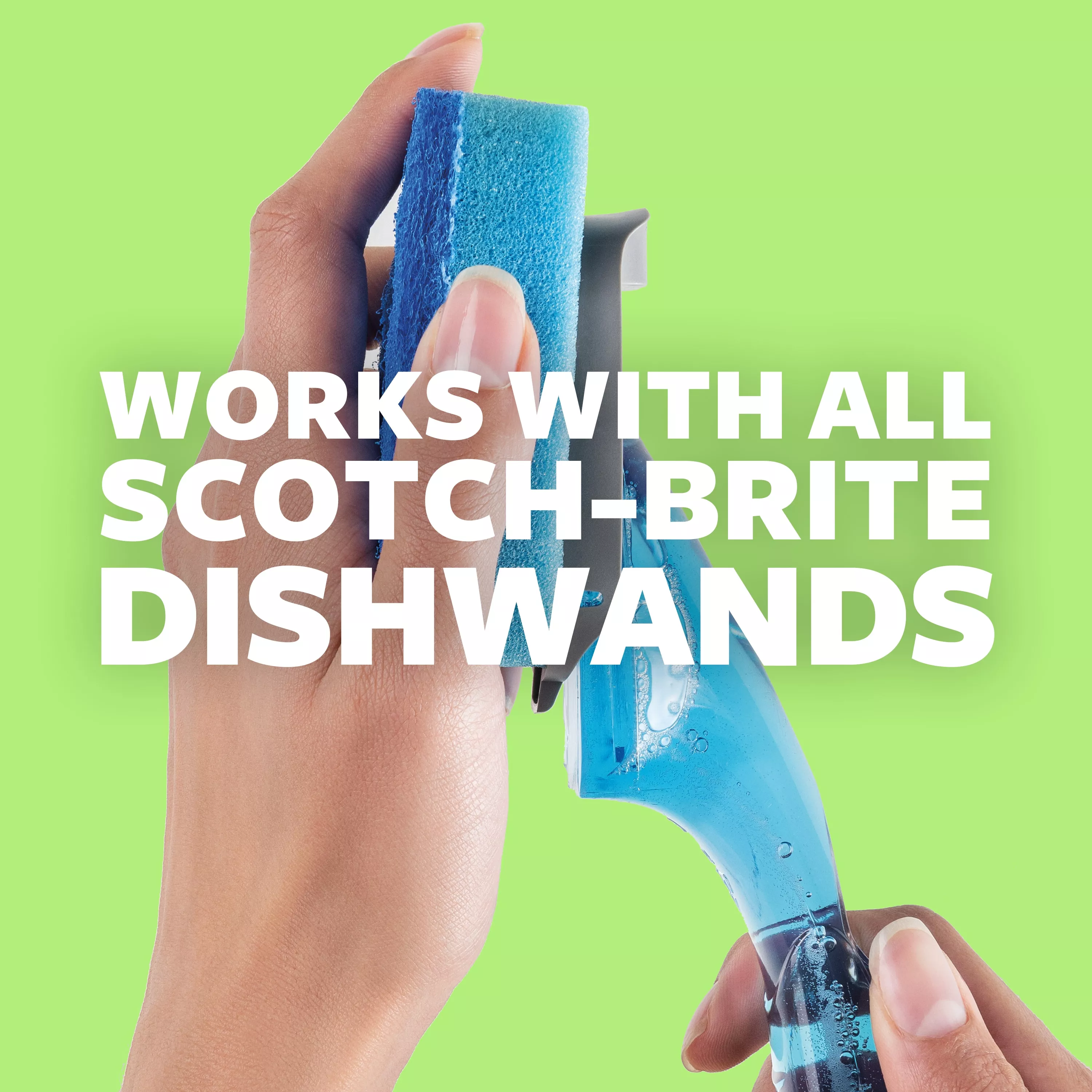 Product Number 483-7-RSC | Scotch-Brite® Non-Scratch Dishwand Refill 483-7-RSC