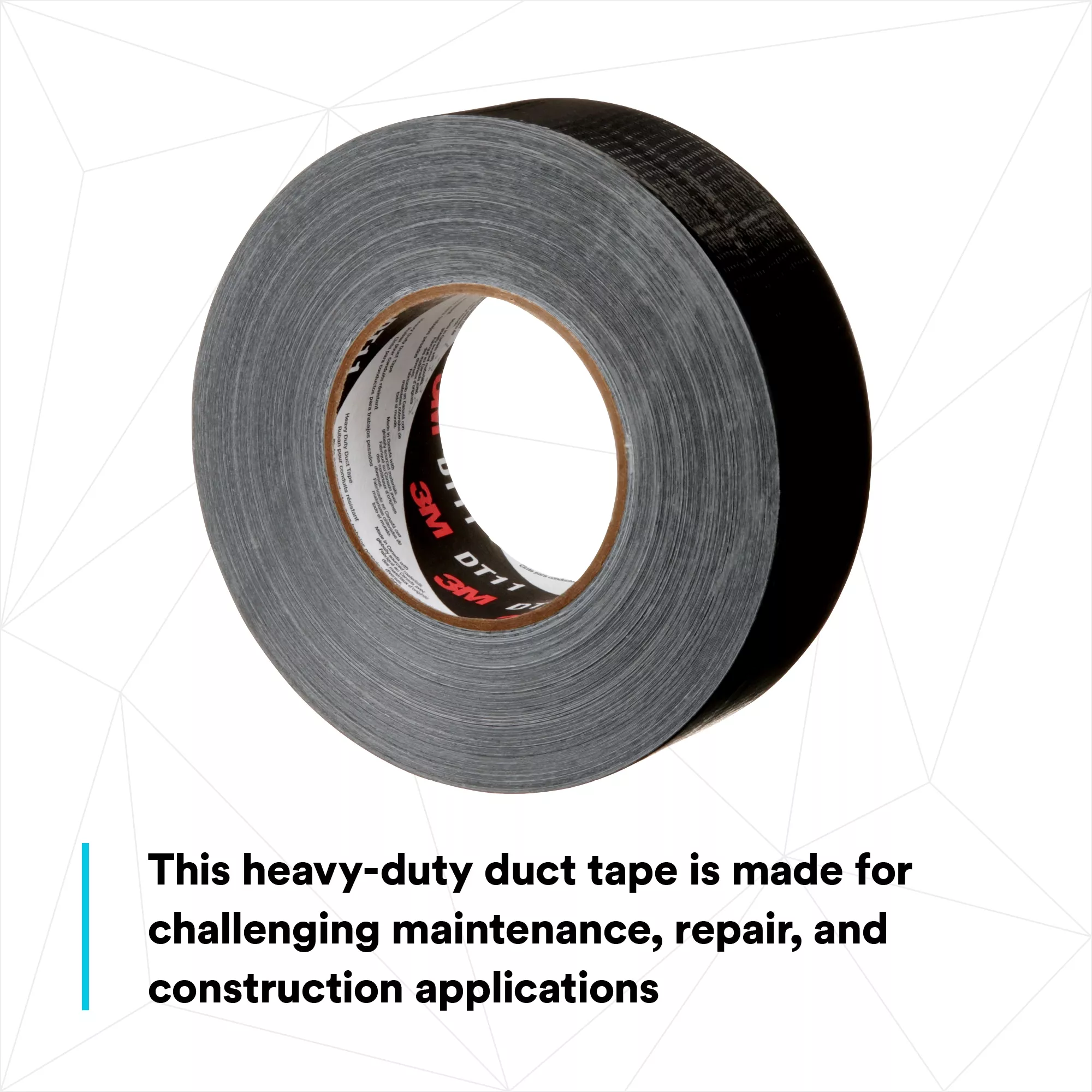 SKU 7100158377 | 3M™ Heavy Duty Duct Tape DT11