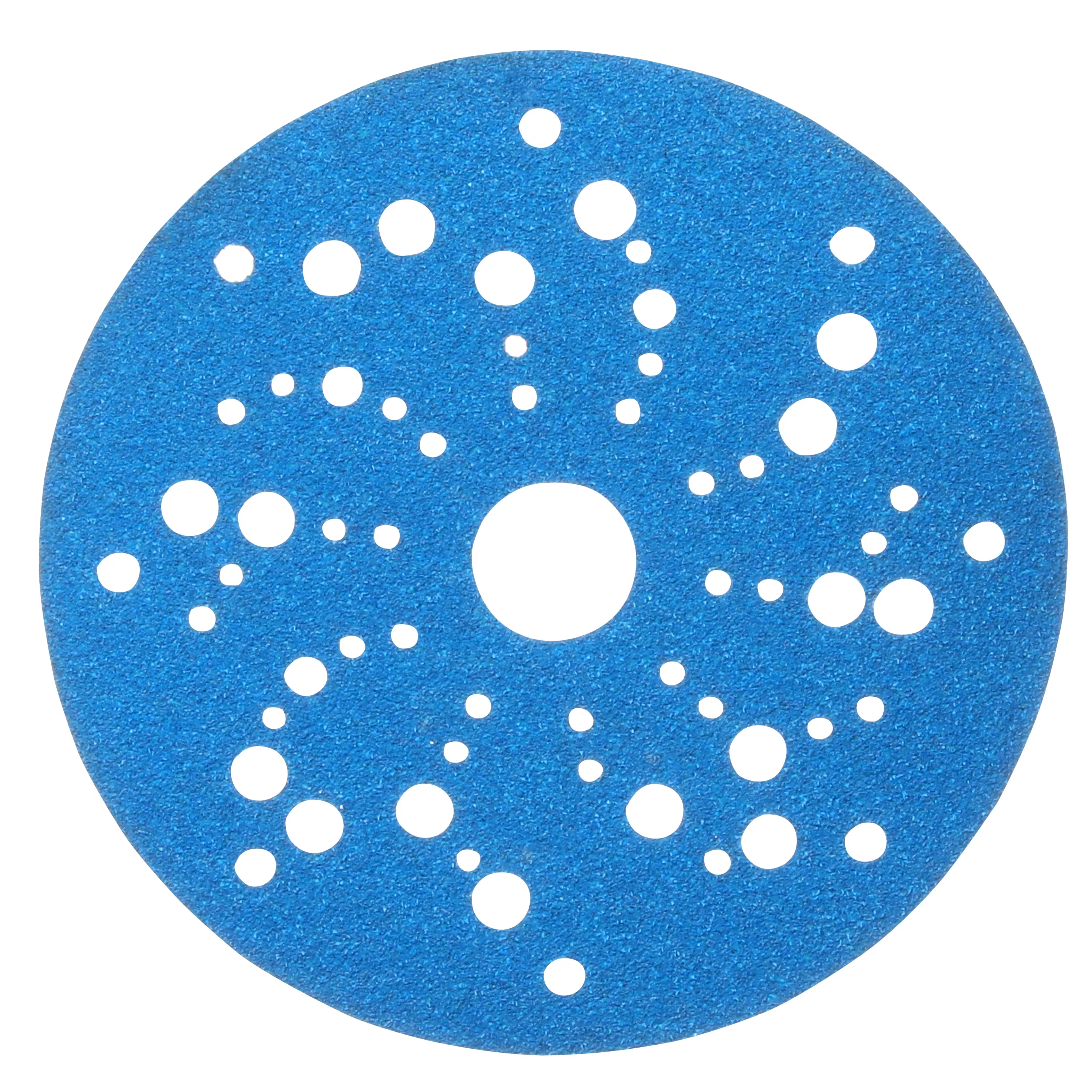 SKU 7100090975 | 3M™ Hookit™ Blue Abrasive Disc 321U Multi-hole