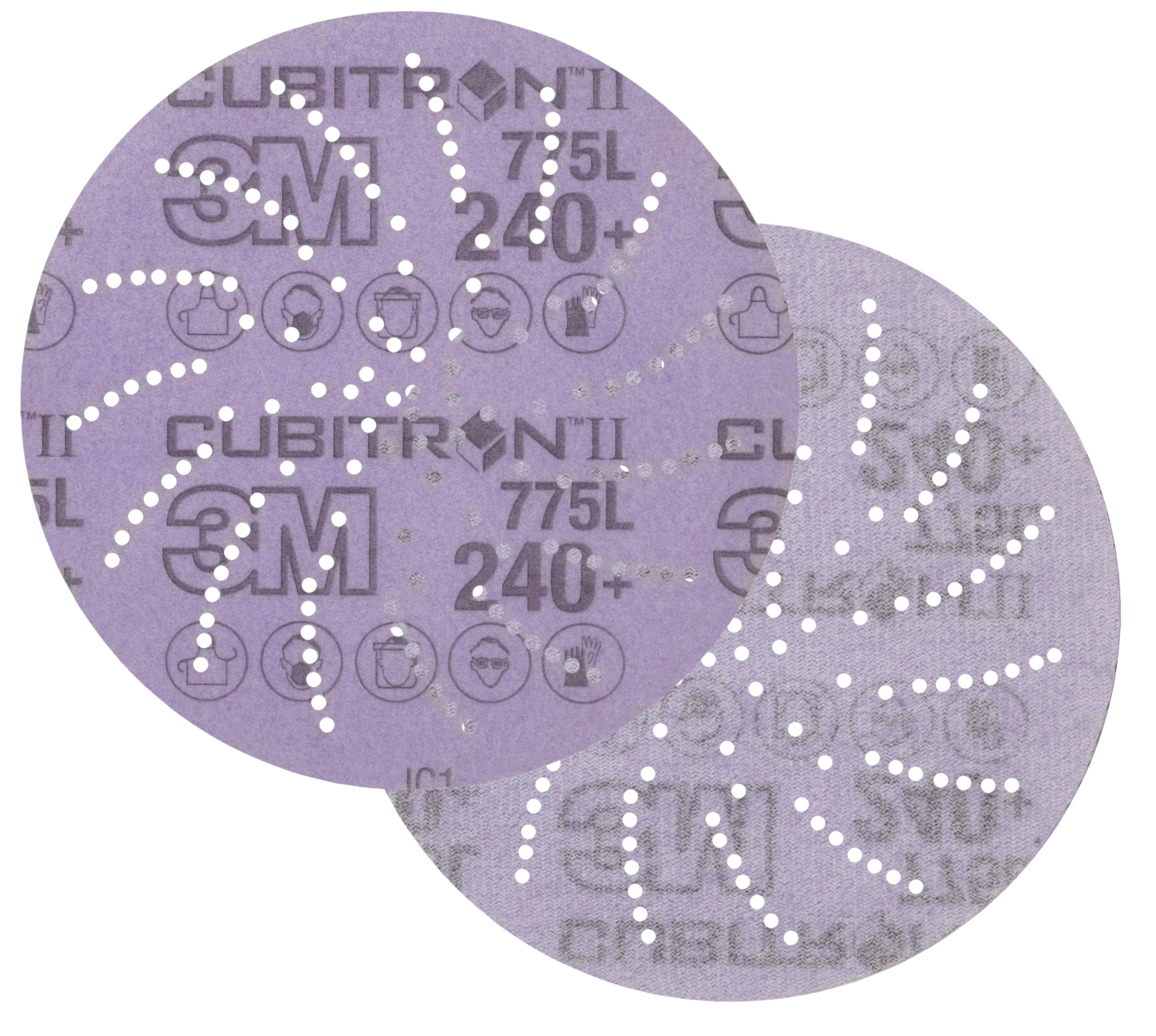 Product Number 775L | 3M Xtract™ Cubitron™ II Film Disc 775L