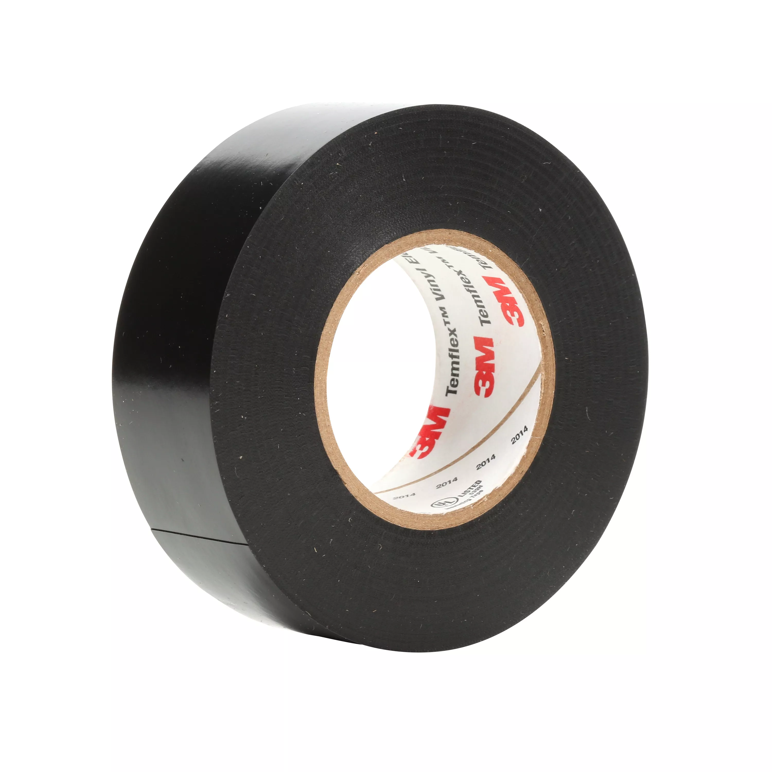 3M™ Temflex™ Vinyl Electrical Tape 1700, 1 in x 66 ft, Black, 99 rolls/Case