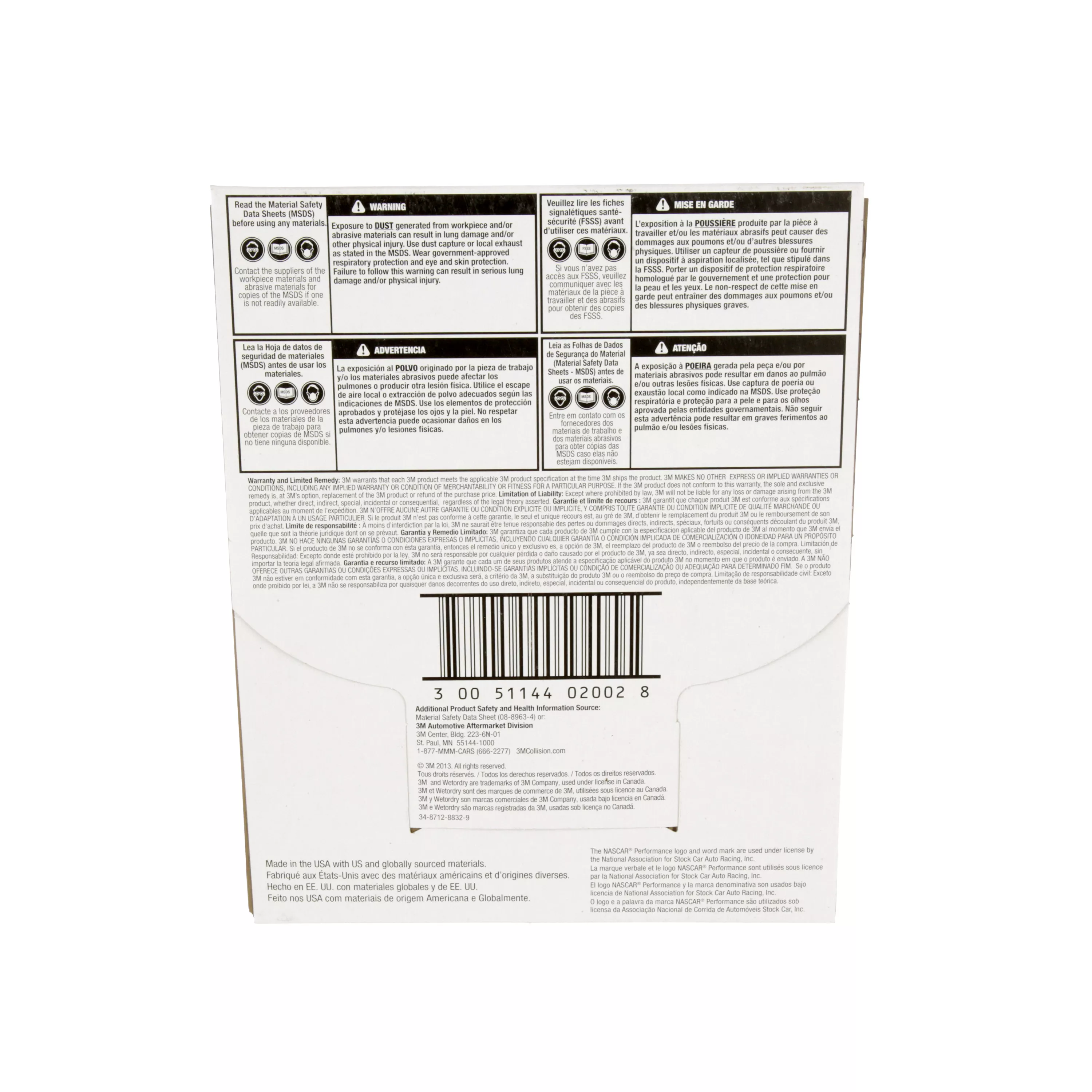 SKU 7000000318 | 3M™ Wetordry™ Abrasive Sheet 413Q