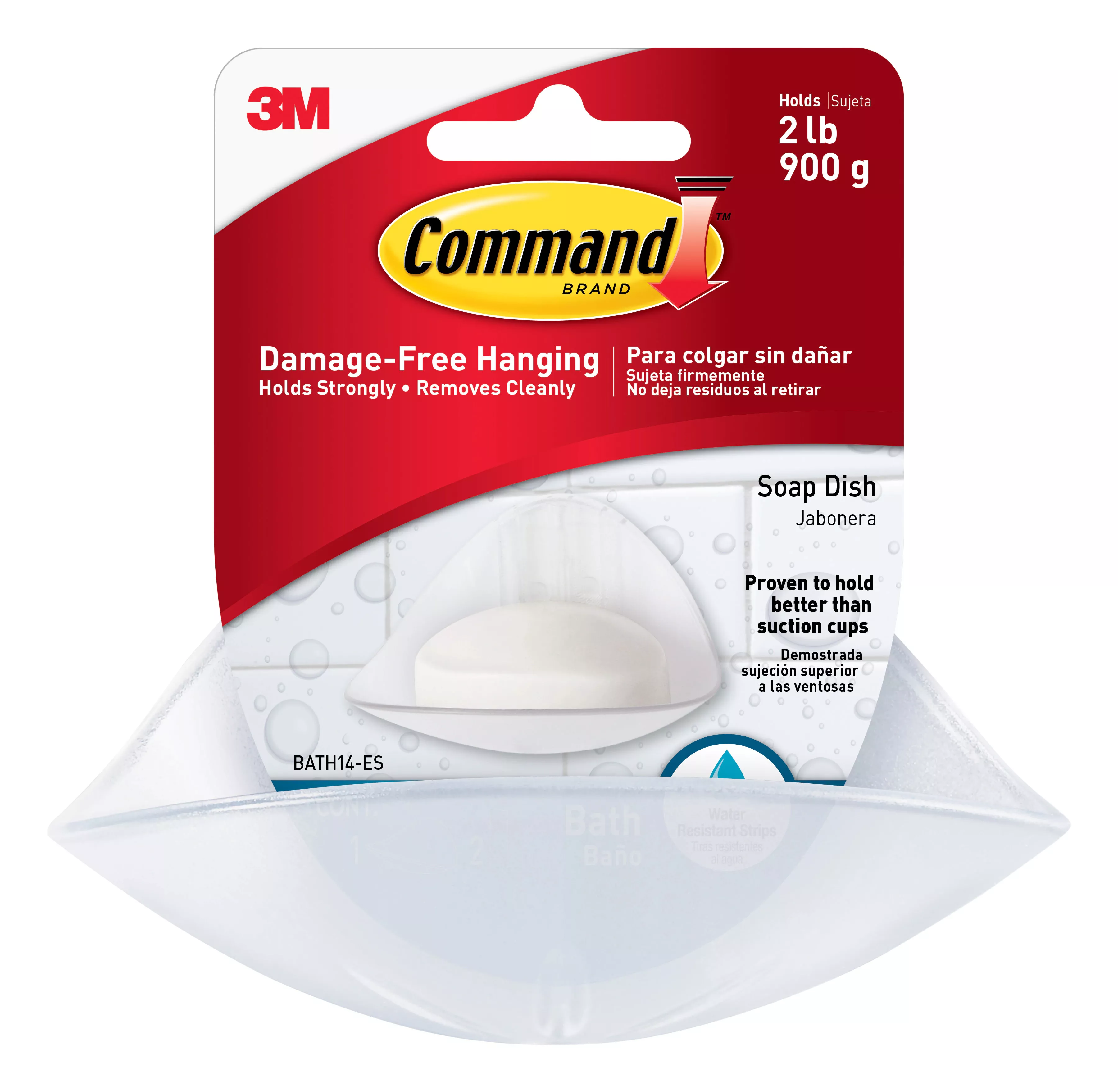 UPC 00051141958361 | Command™ Soap Dish with Water-Resistant Strips BATH14-ES