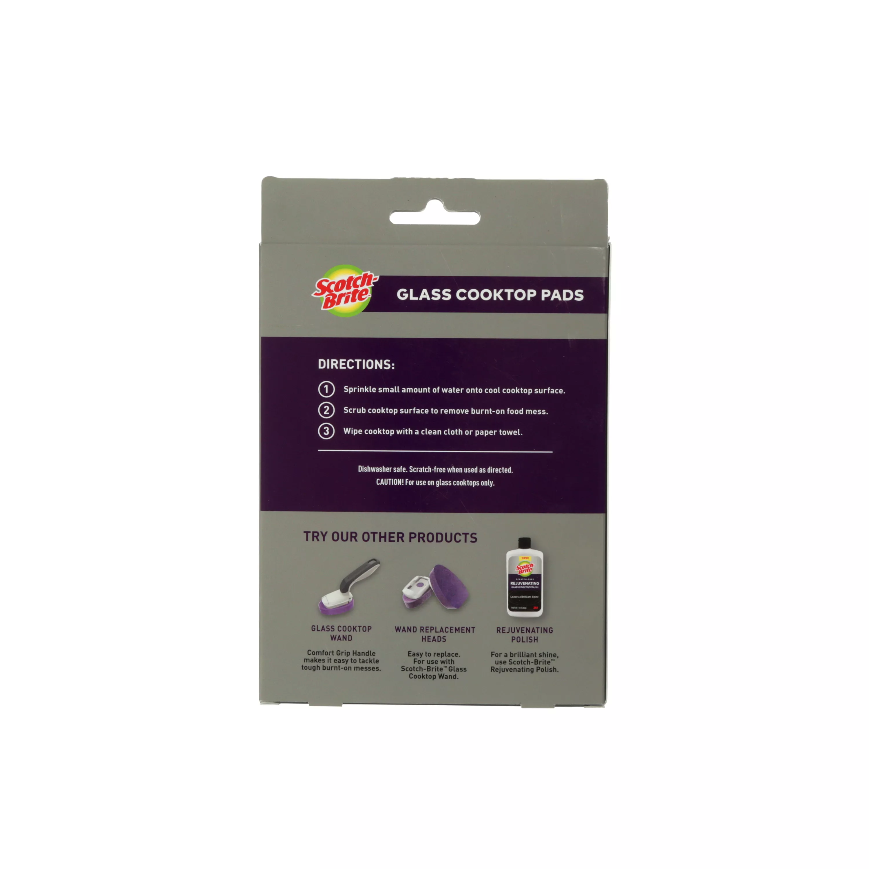 SKU 7100201474 | Scotch-Brite™ Glass Cooktop Pads 953-CT-PA