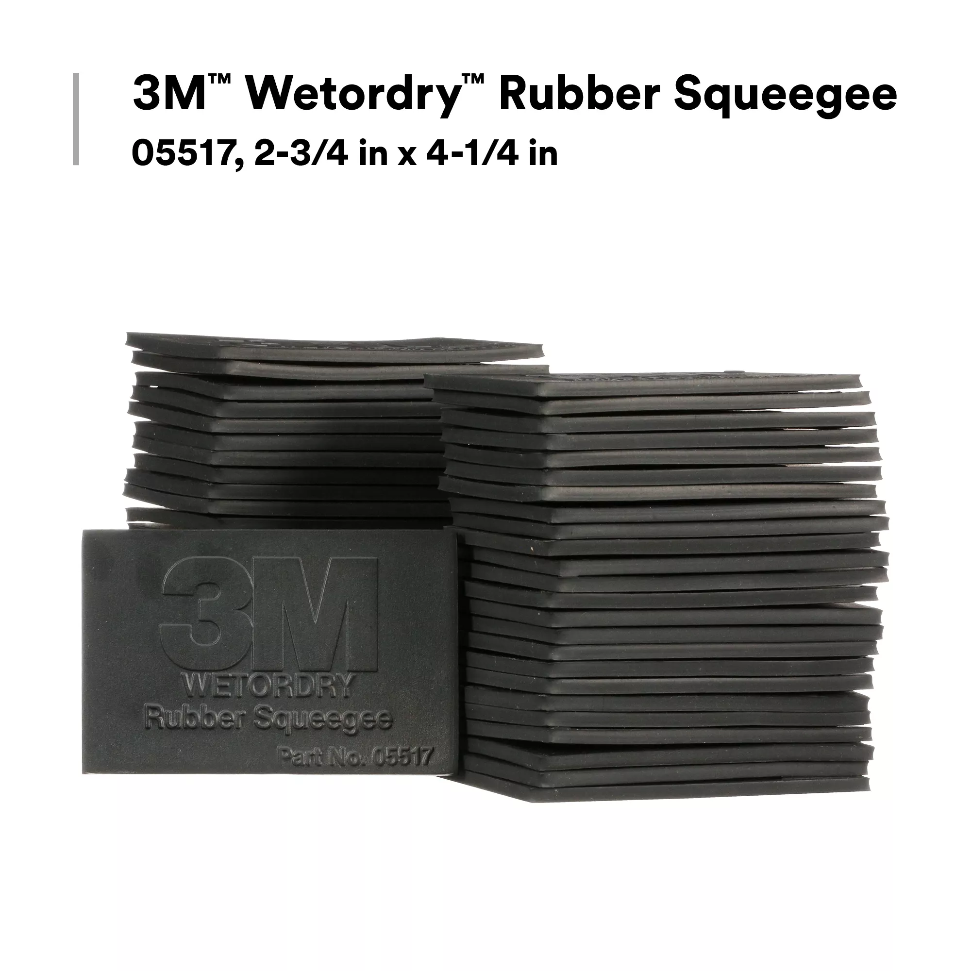 SKU 7000028348 | 3M™ Wetordry™ Rubber Squeegee