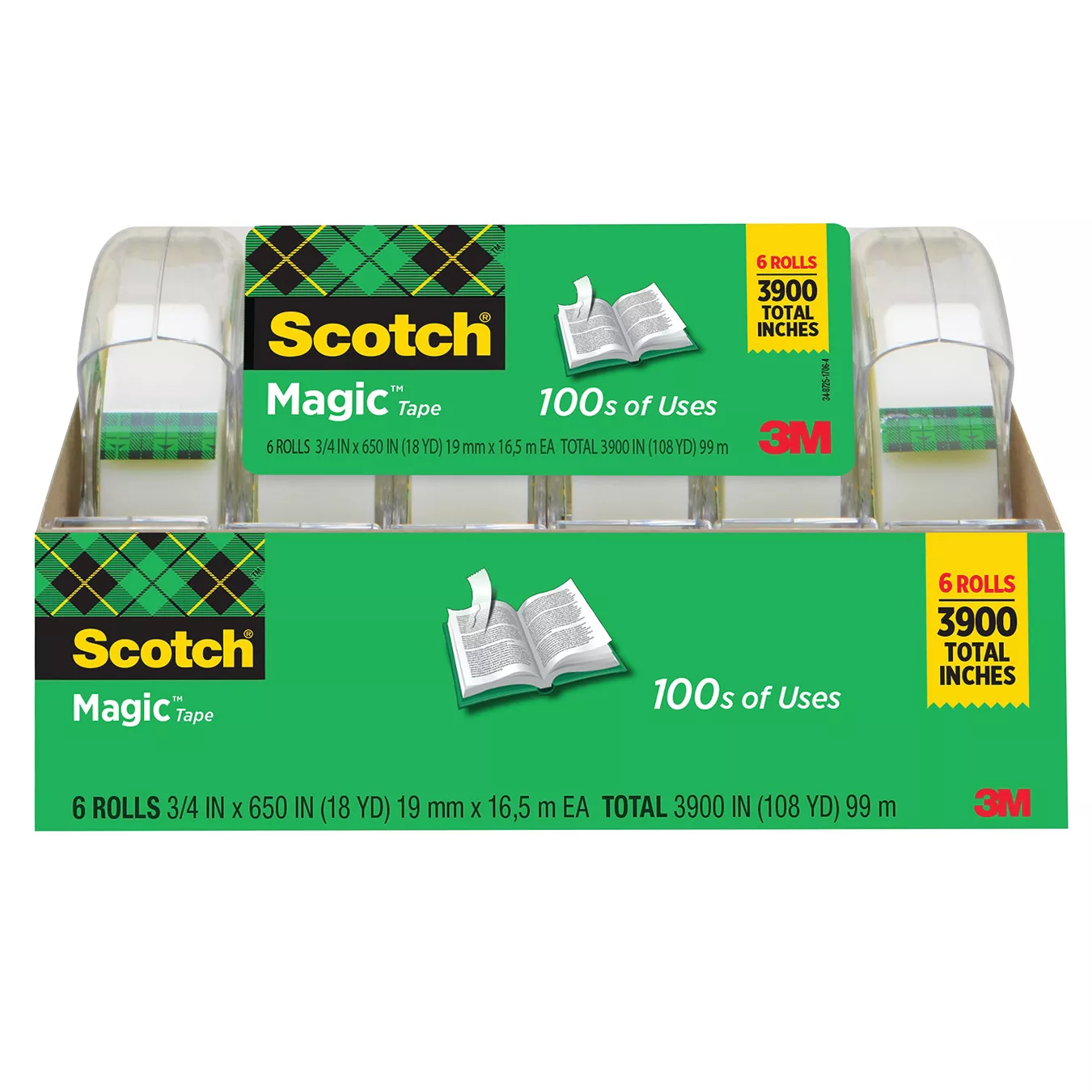 UPC 00051131502505 | Scotch® Magic™ Tape 6122MP