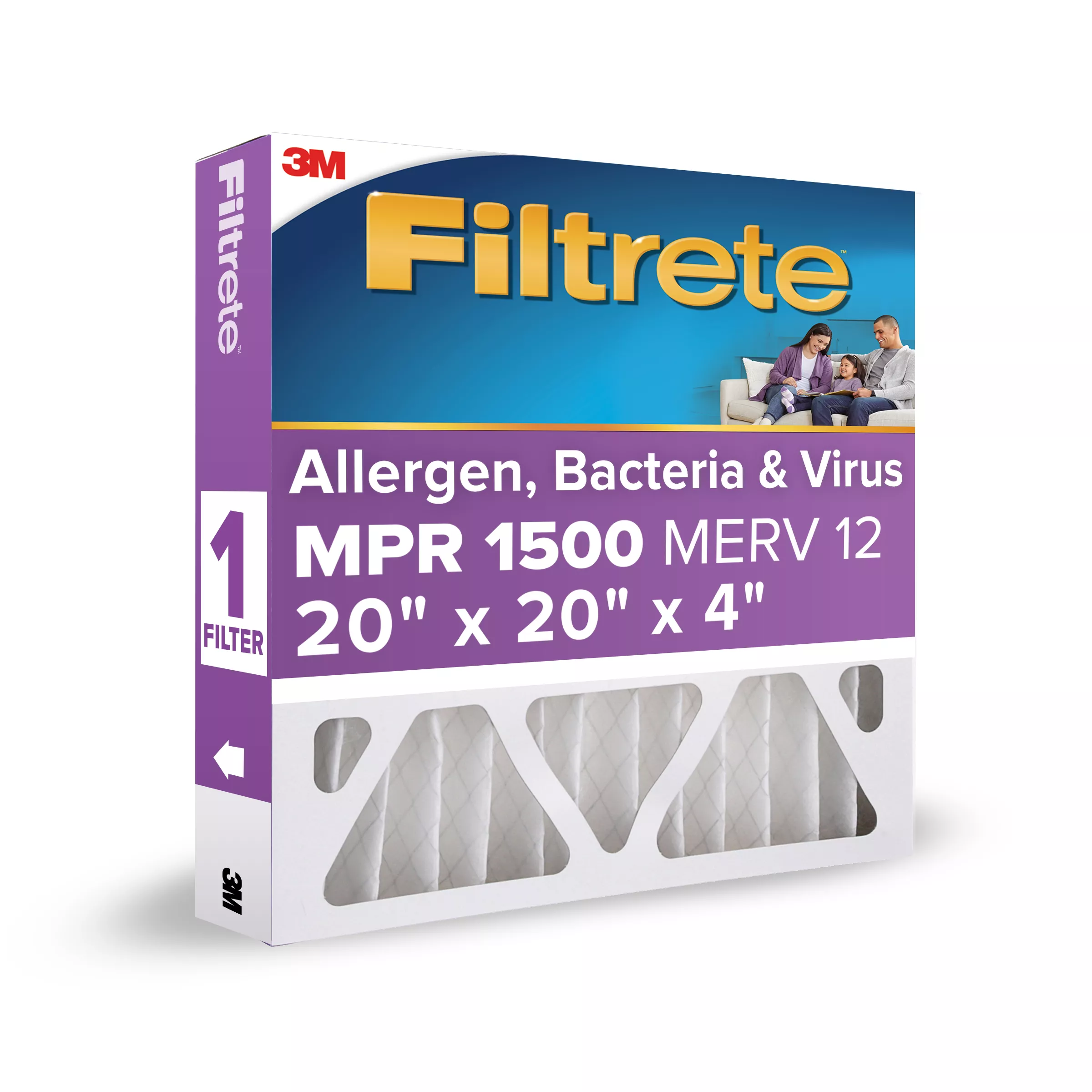 Filtrete™ Allergen Reduction Filters Display DP03-HDW-DC5, 5
Filters/Tray