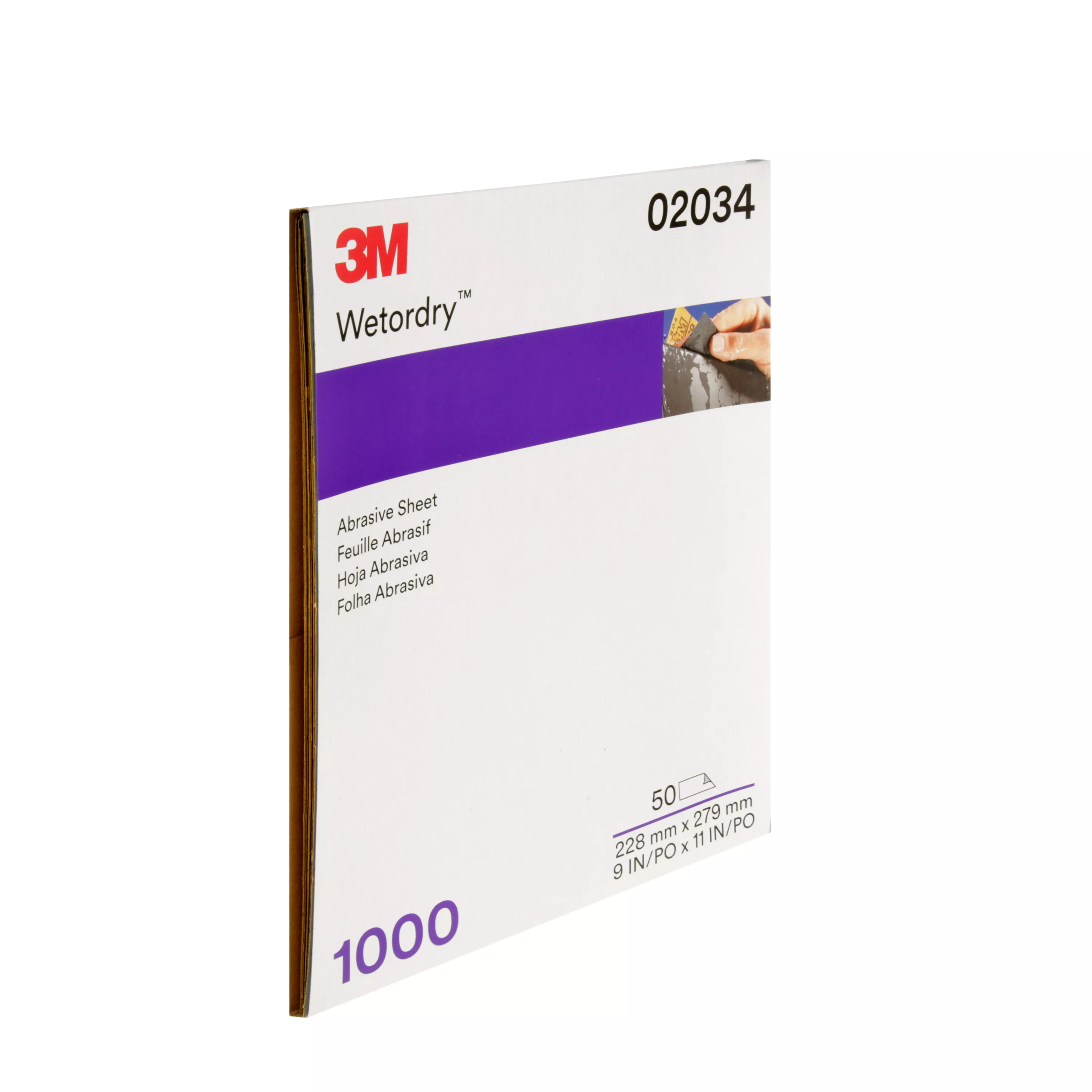 SKU 7100003726 | 3M™ Wetordry™ Abrasive Sheet