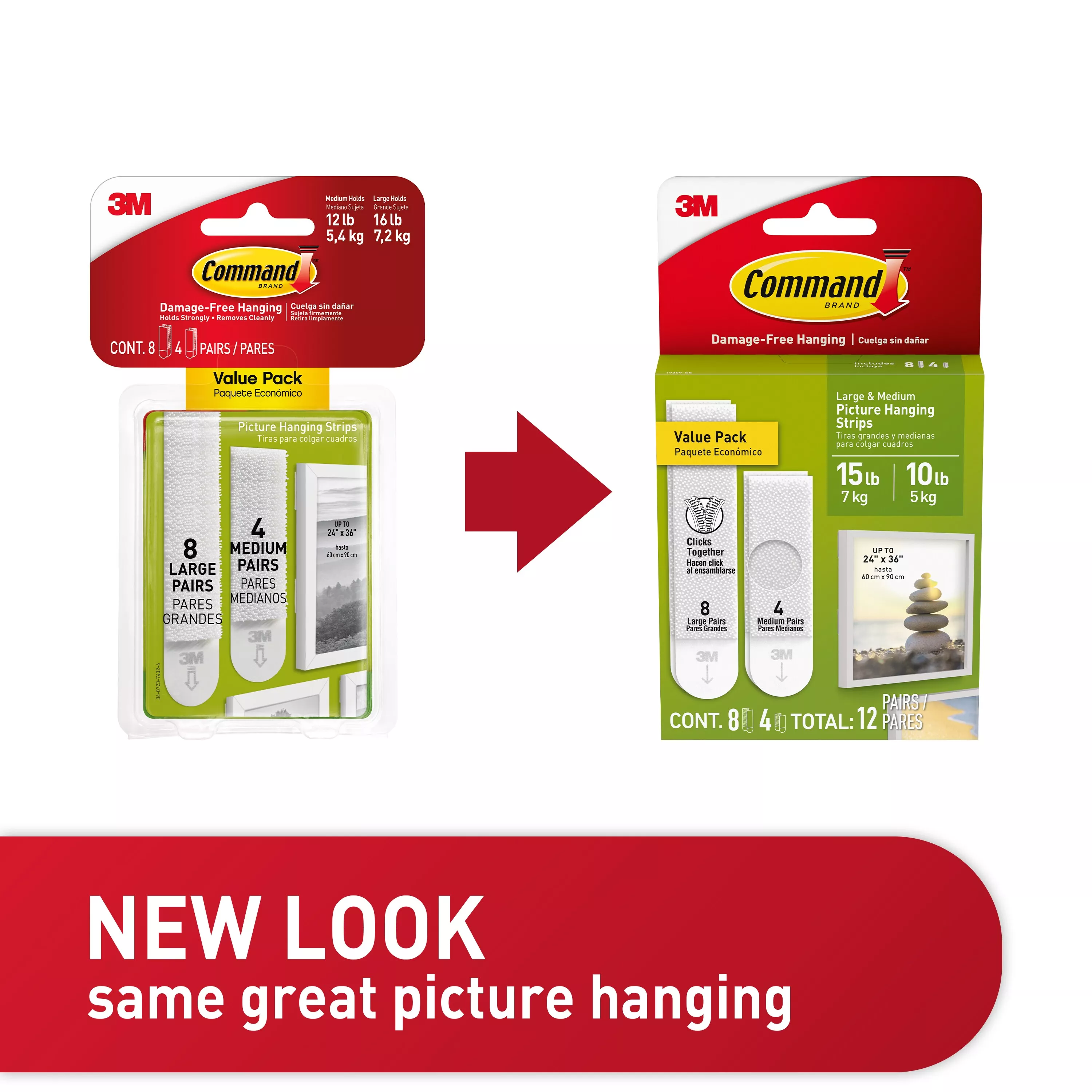 SKU 7100288264 | Command™ White Picture Hanging Strips Value Pack