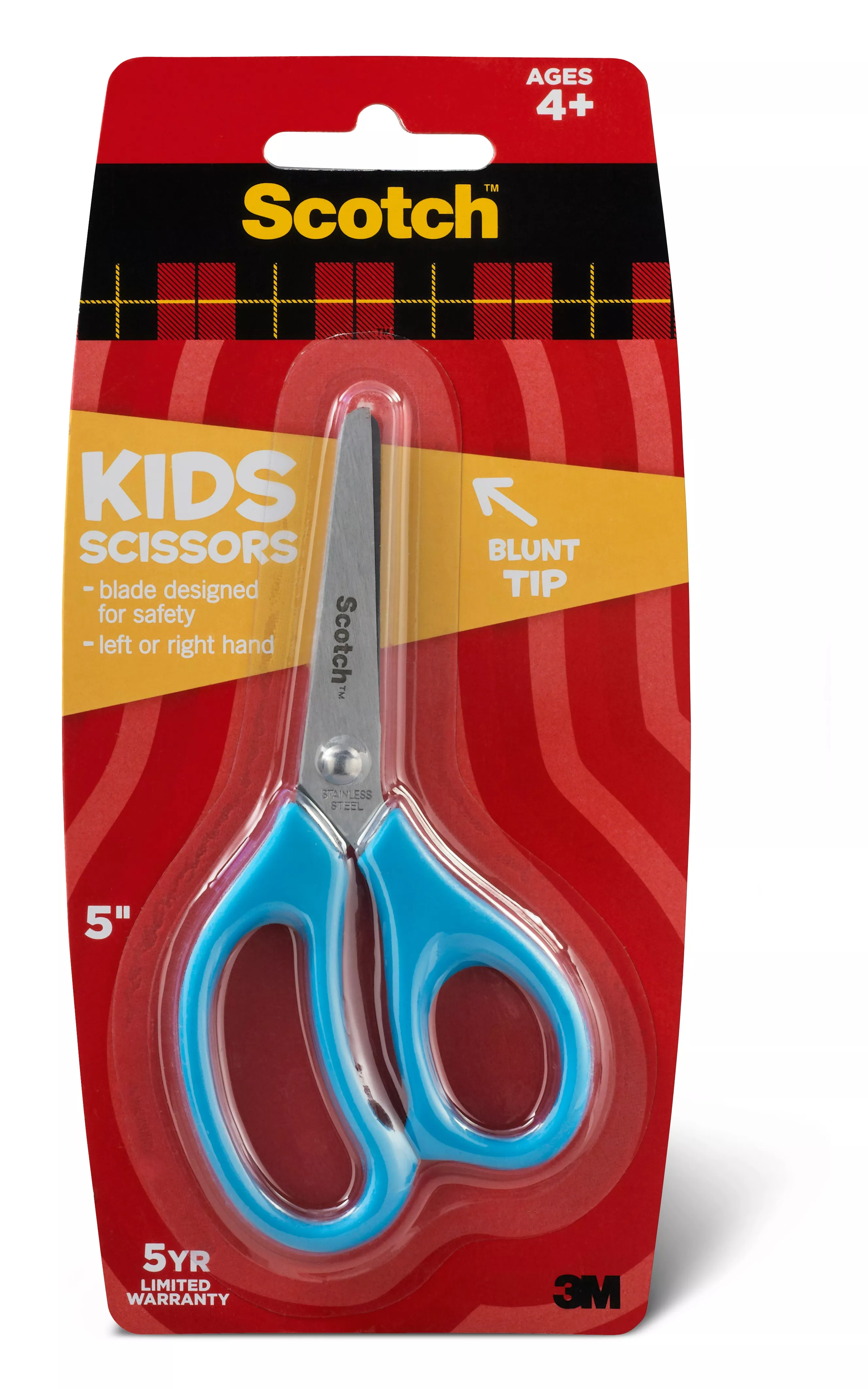 Scotch™ Kids Scissors 1441B, 5 in, 6 Each/Carton, 6 Carton/Case