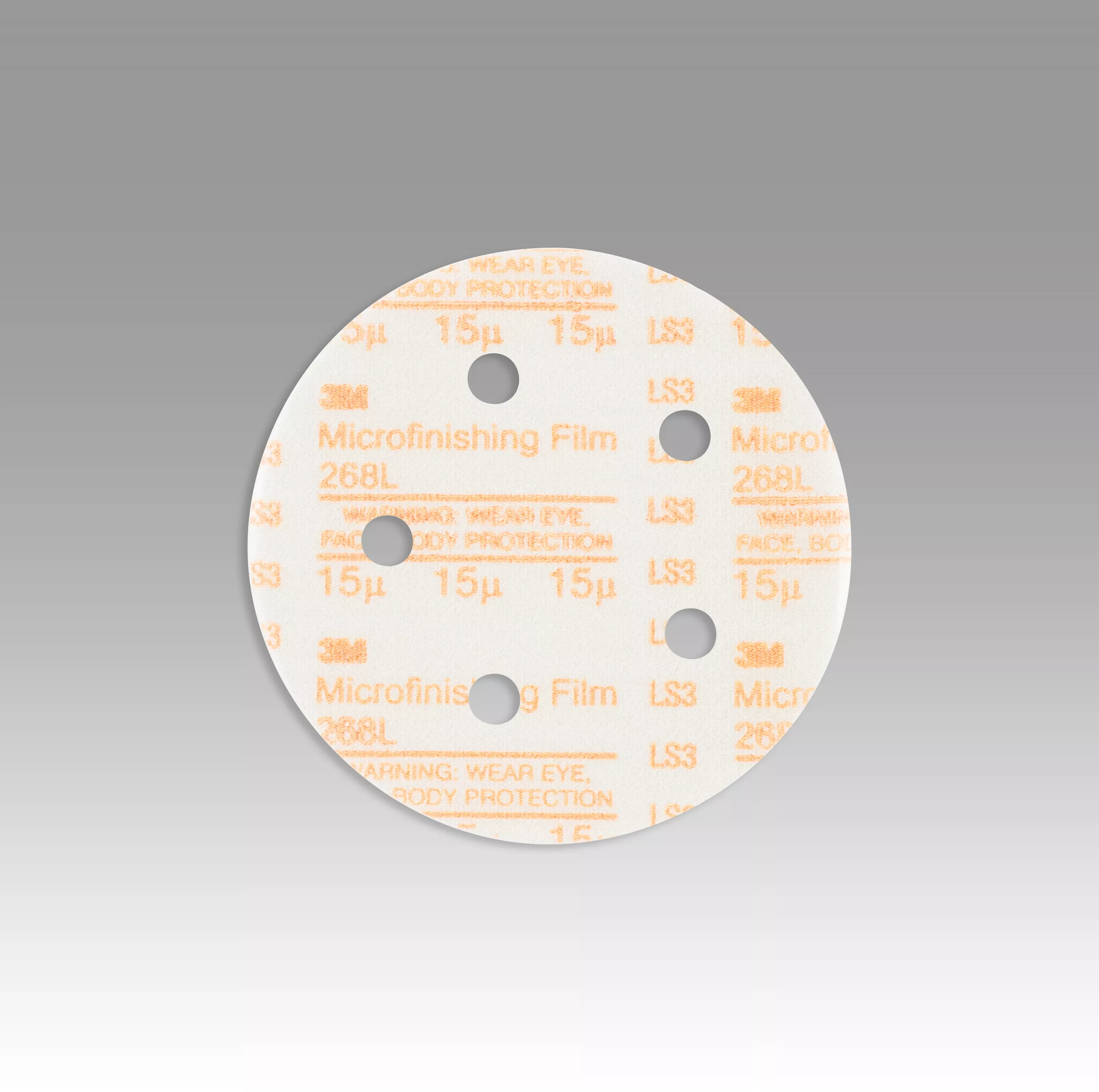 SKU 7010307657 | 3M™ Hookit™ Microfinishing Film Disc 268L