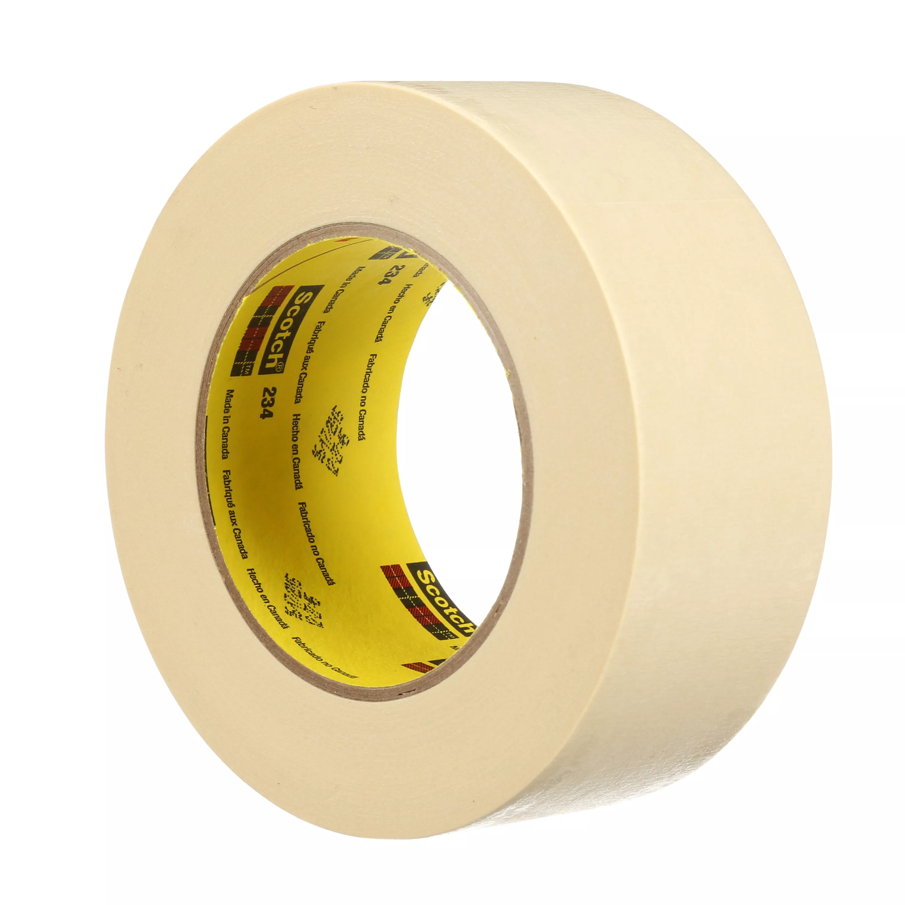 3M™ General Purpose Masking Tape 234, Tan, 57 in x 60 yd, 5.9 mil, 1
Roll/Case