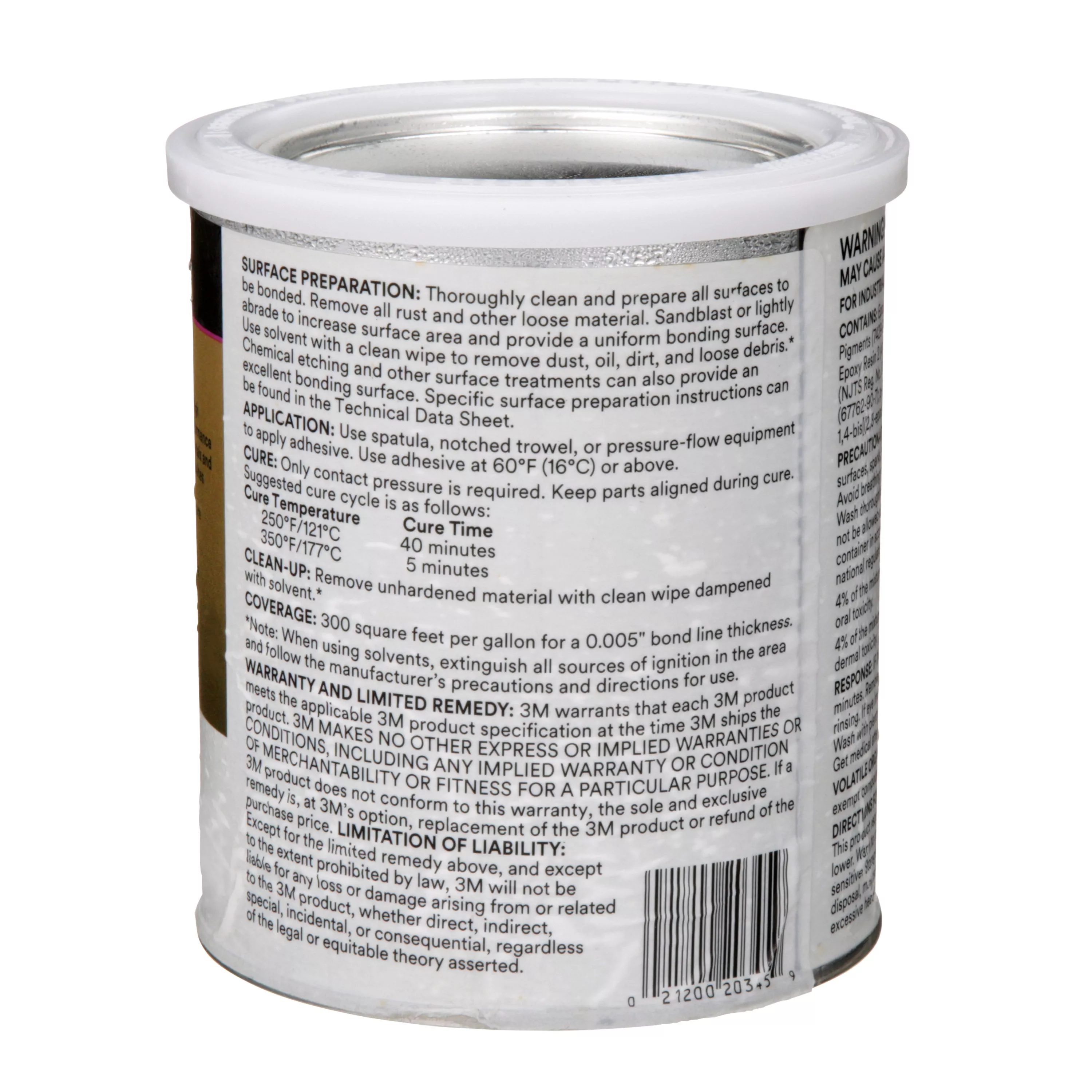 SKU 7000046356 | 3M™ Scotch-Weld™ Epoxy Adhesive 2214