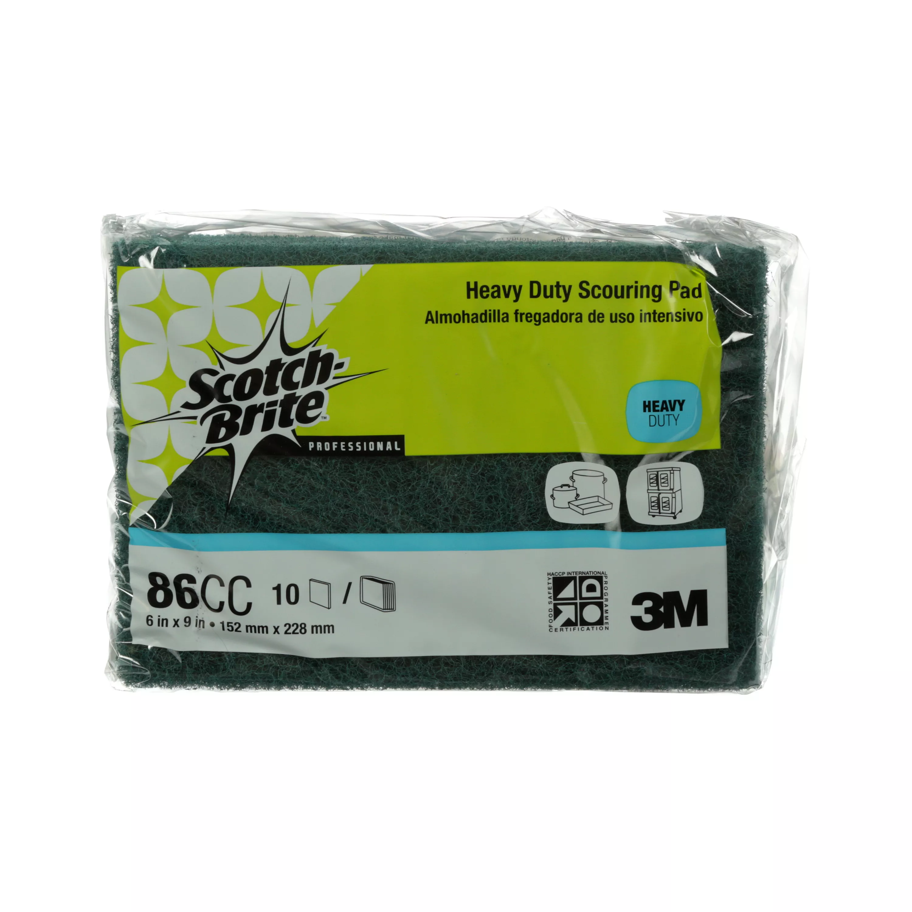 Product Number 88CC | Scotch-Brite™ Extra Heavy Duty Pot 'N Pan Pad 88CC