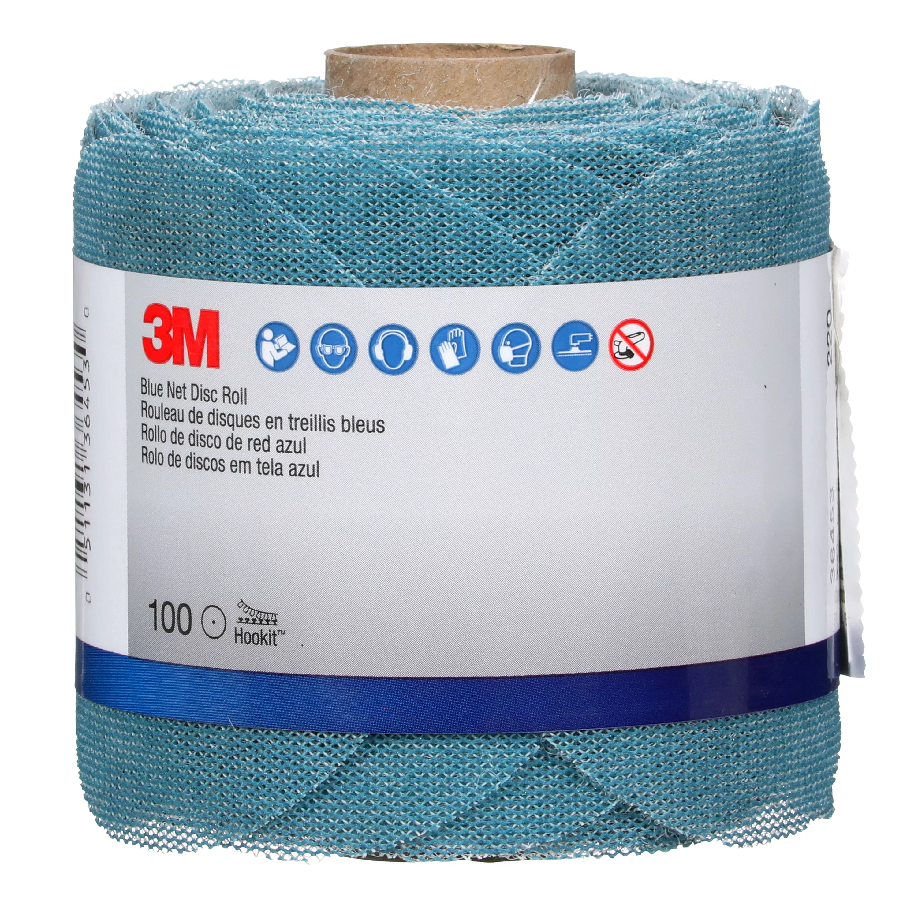 SKU 7100254368 | 3M™ Blue Net Disc Roll 36453