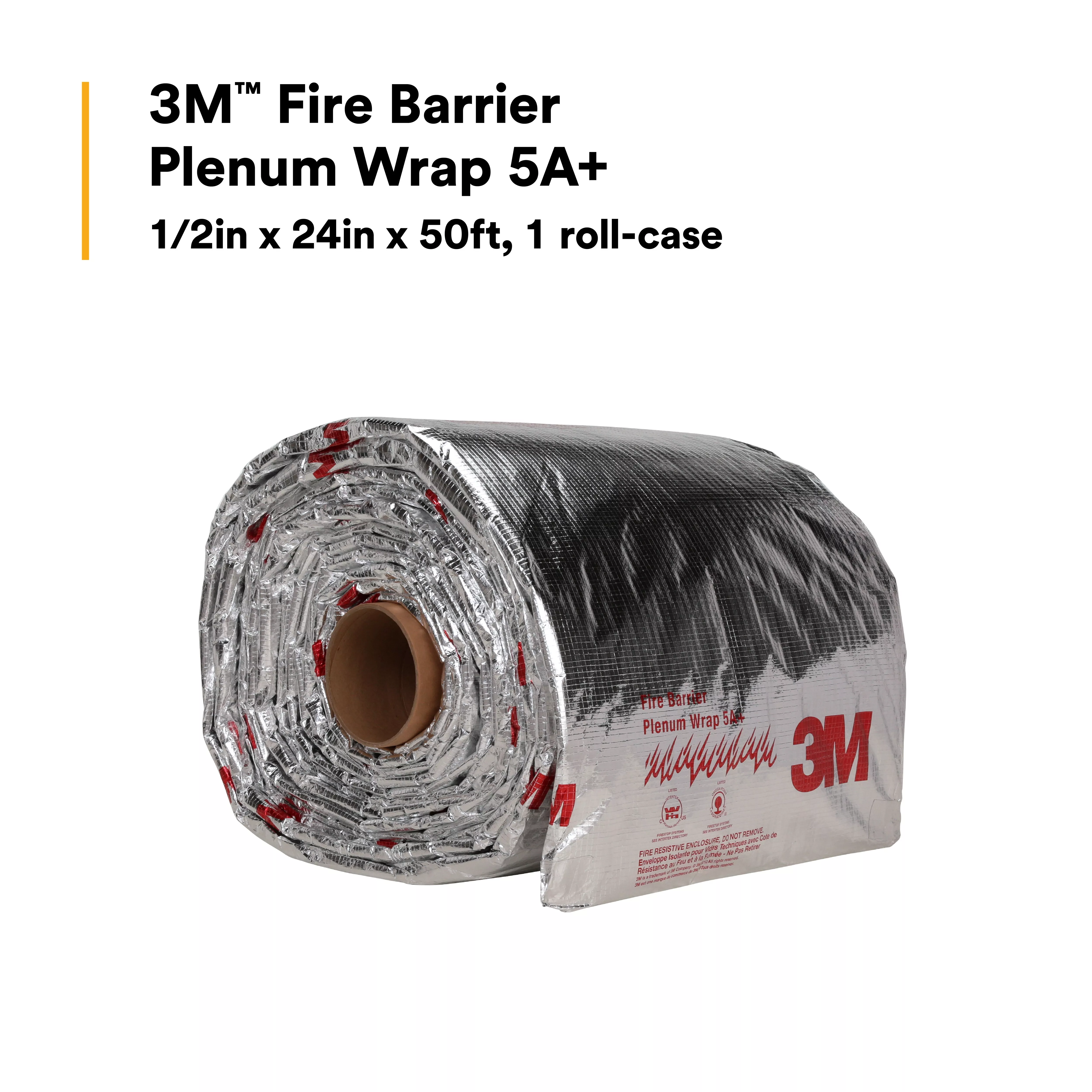 SKU 7000133846 | 3M™ Fire Barrier Plenum Wrap 5A+