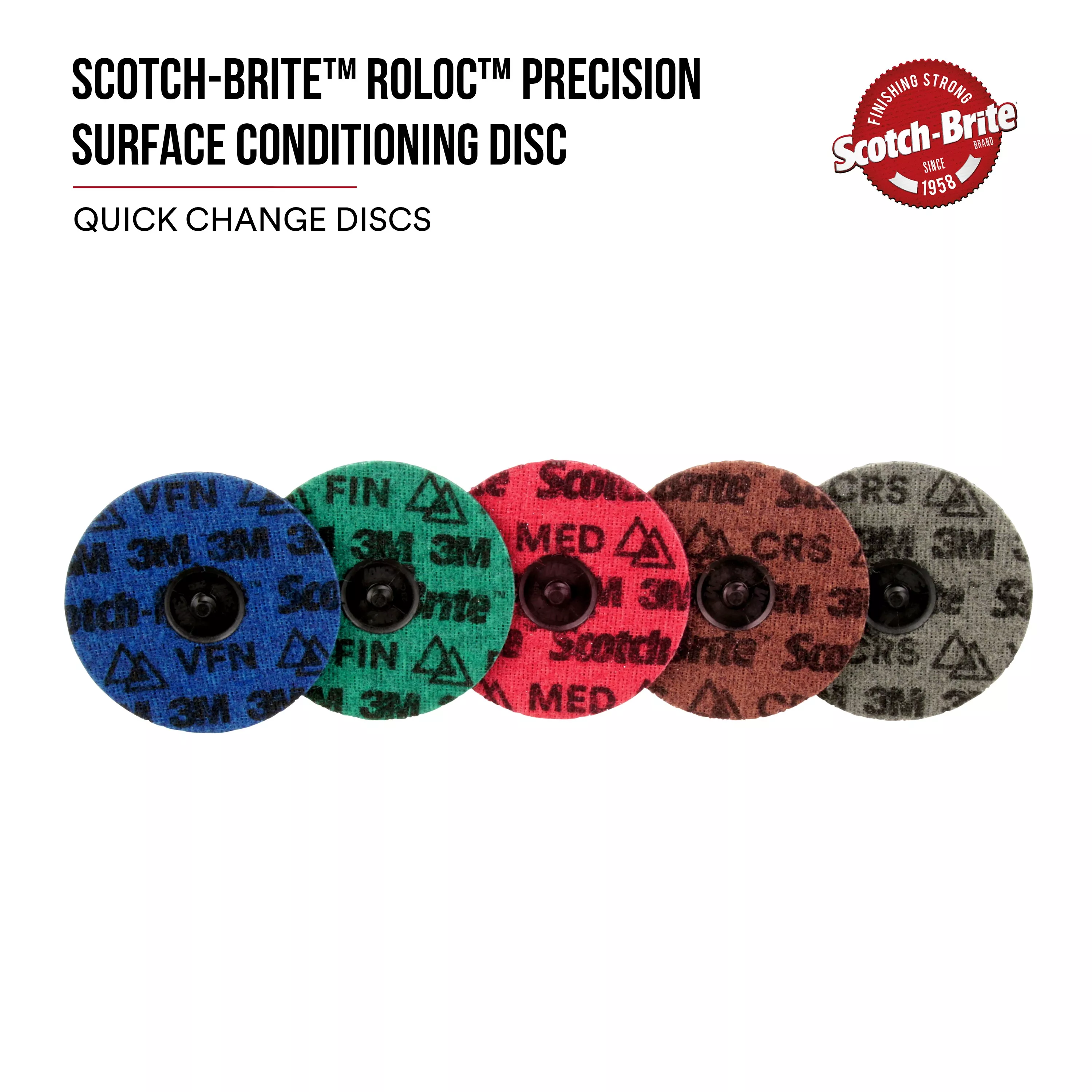 UPC 00638060893197 | Scotch-Brite™ Roloc™ Precision Surface Conditioning Disc