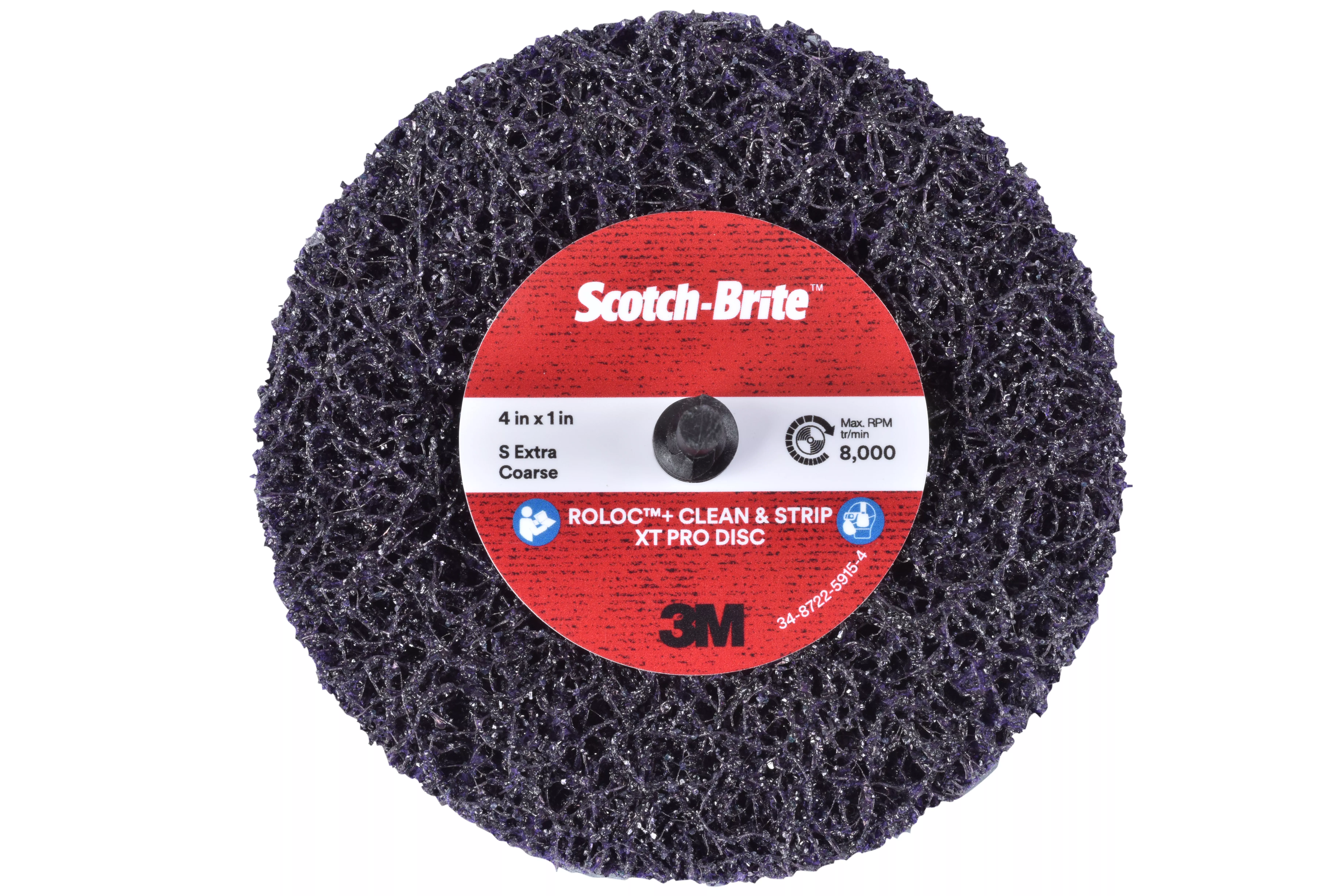 SKU 7100173791 | Scotch-Brite™ Roloc™+ Clean and Strip XT Pro Disc