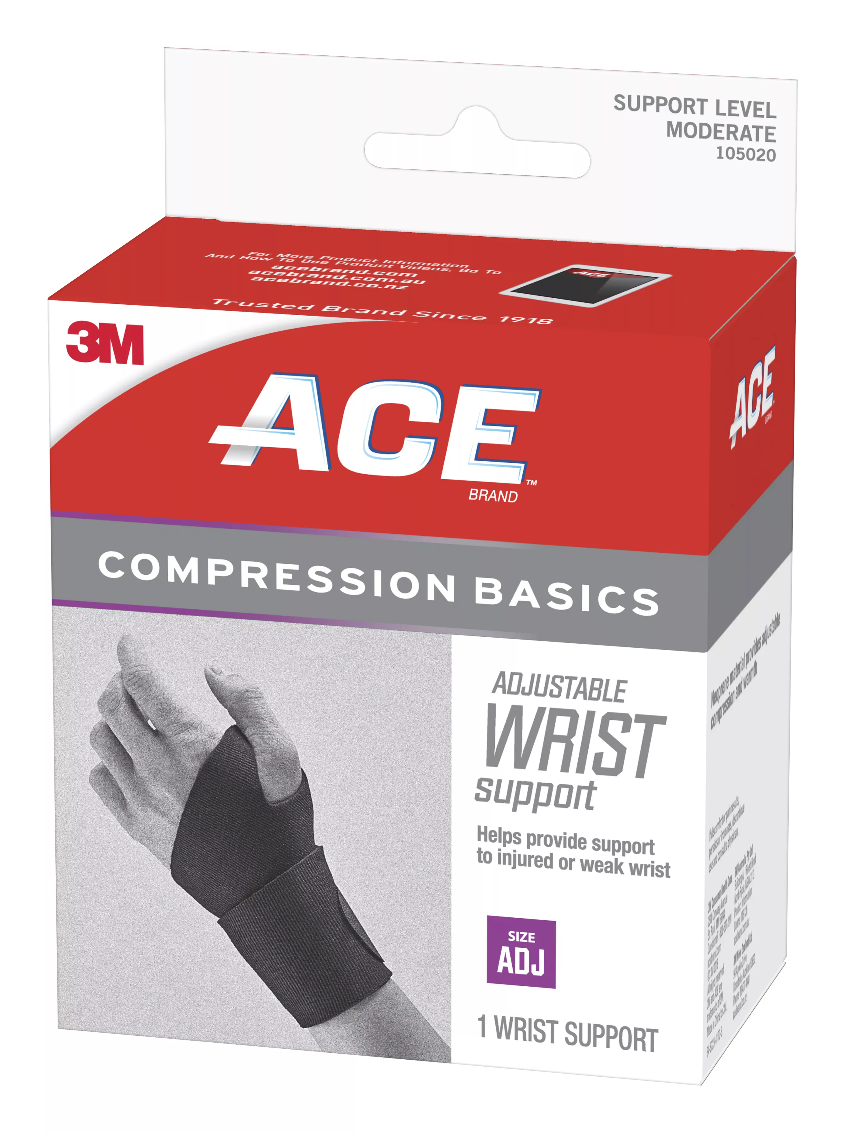 Product Number 105020 | ACE™ Sport Basics Wrist Support 105020