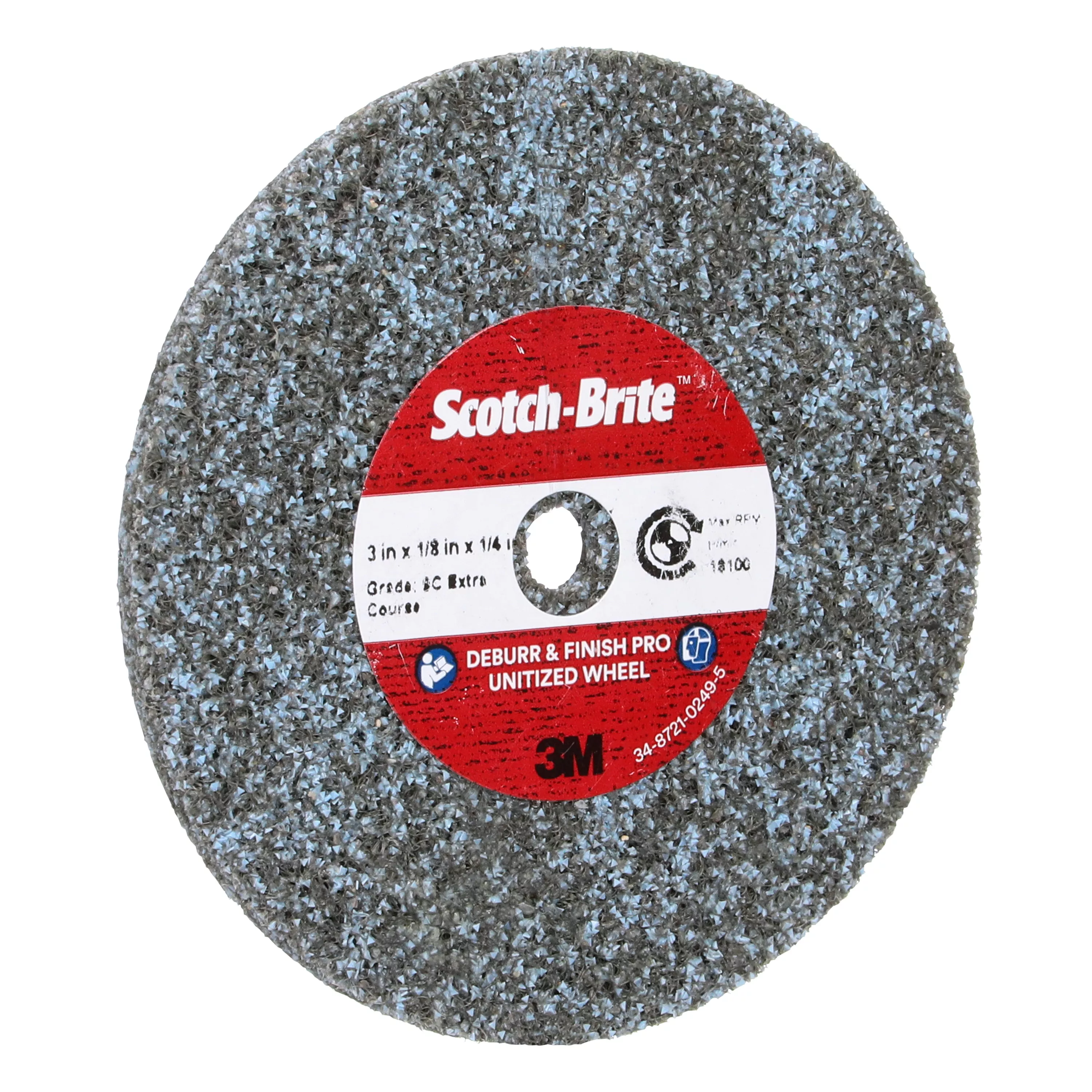 Product Number DP-UW | Scotch-Brite™ Deburr & Finish Pro Unitized Wheel