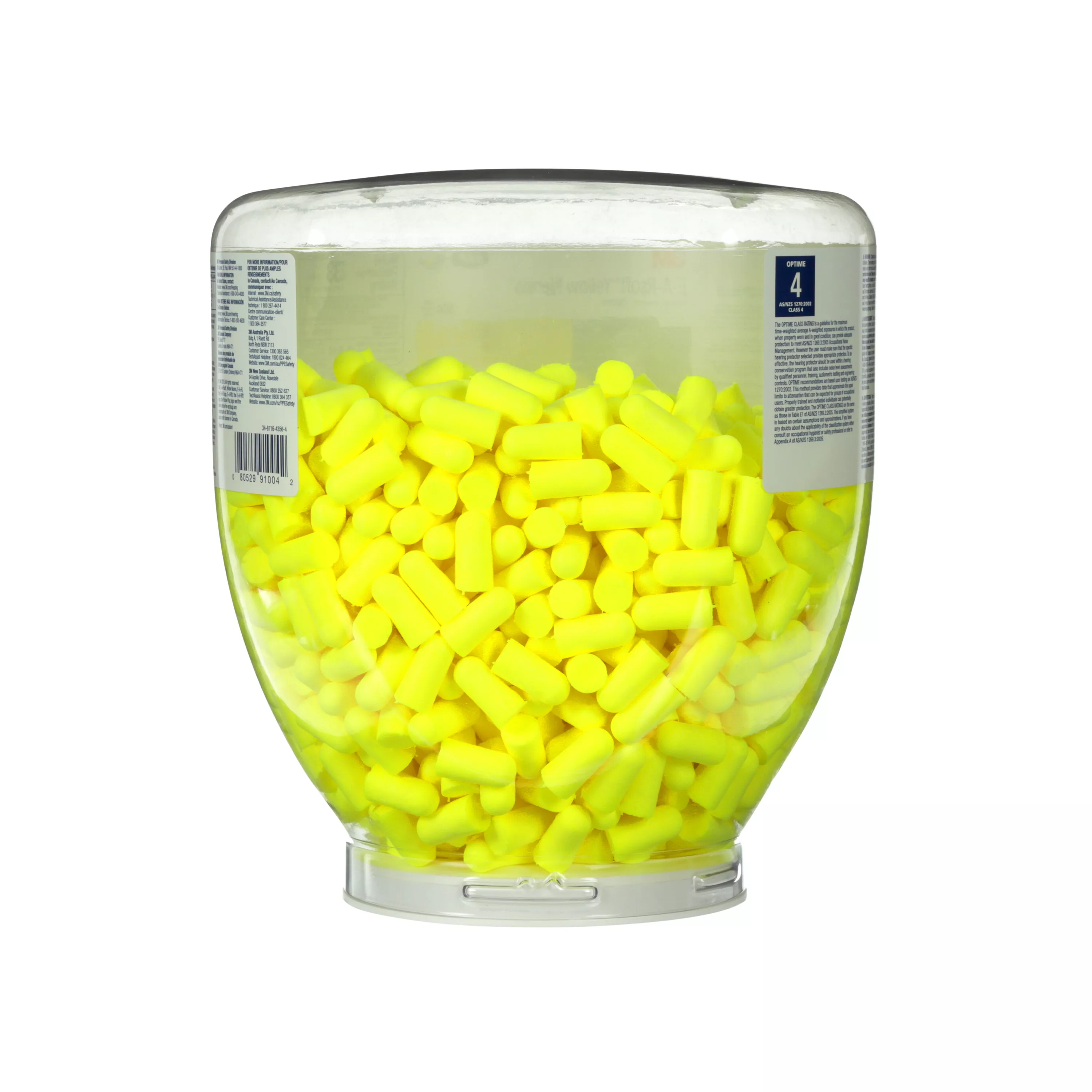 Product Number 391-1004 | 3M™ E-A-Rsoft™ Yellow Neons™ One Touch™ Refill Earplugs 391-1004