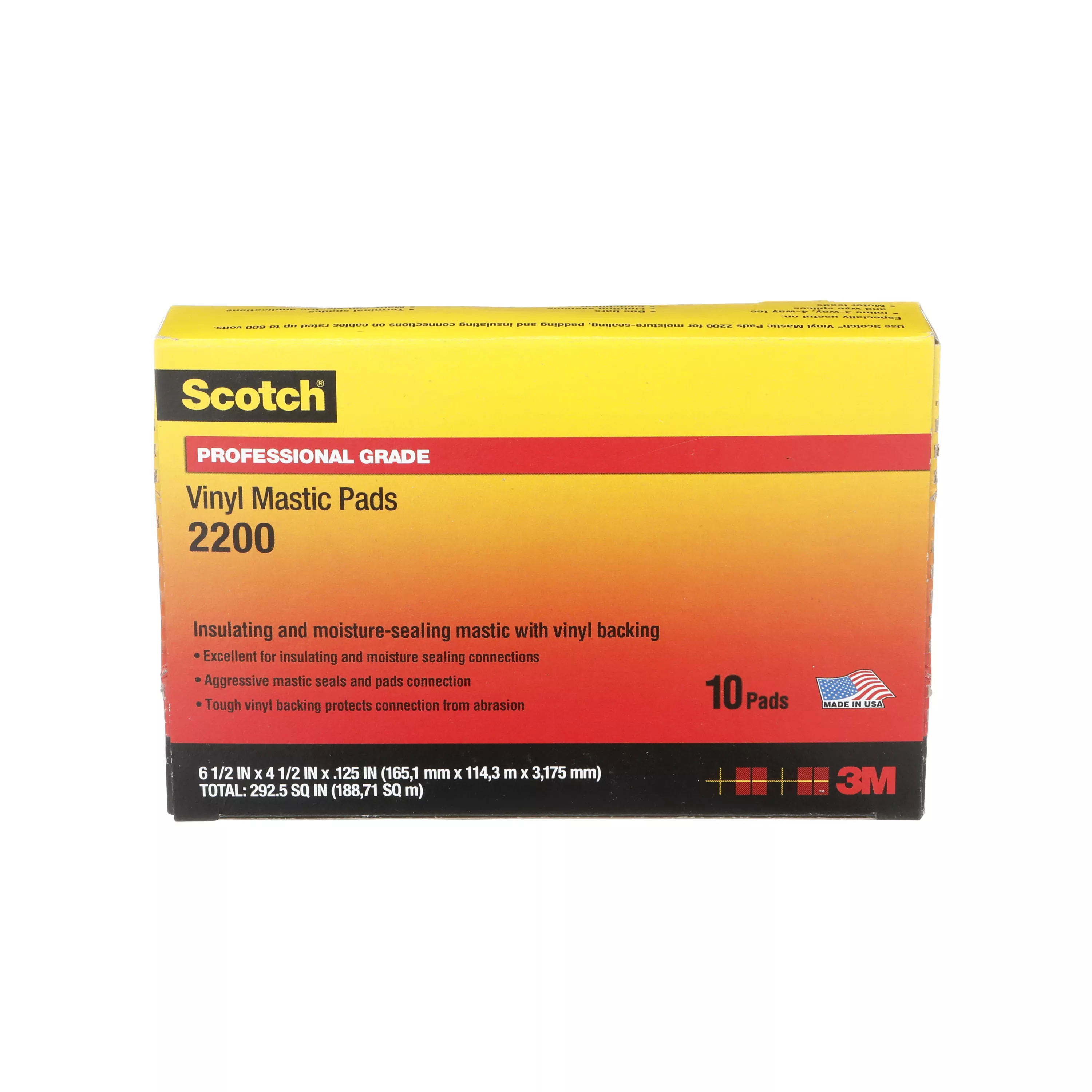 SKU 7000057774 | Scotch® Vinyl Mastic Pad 2200