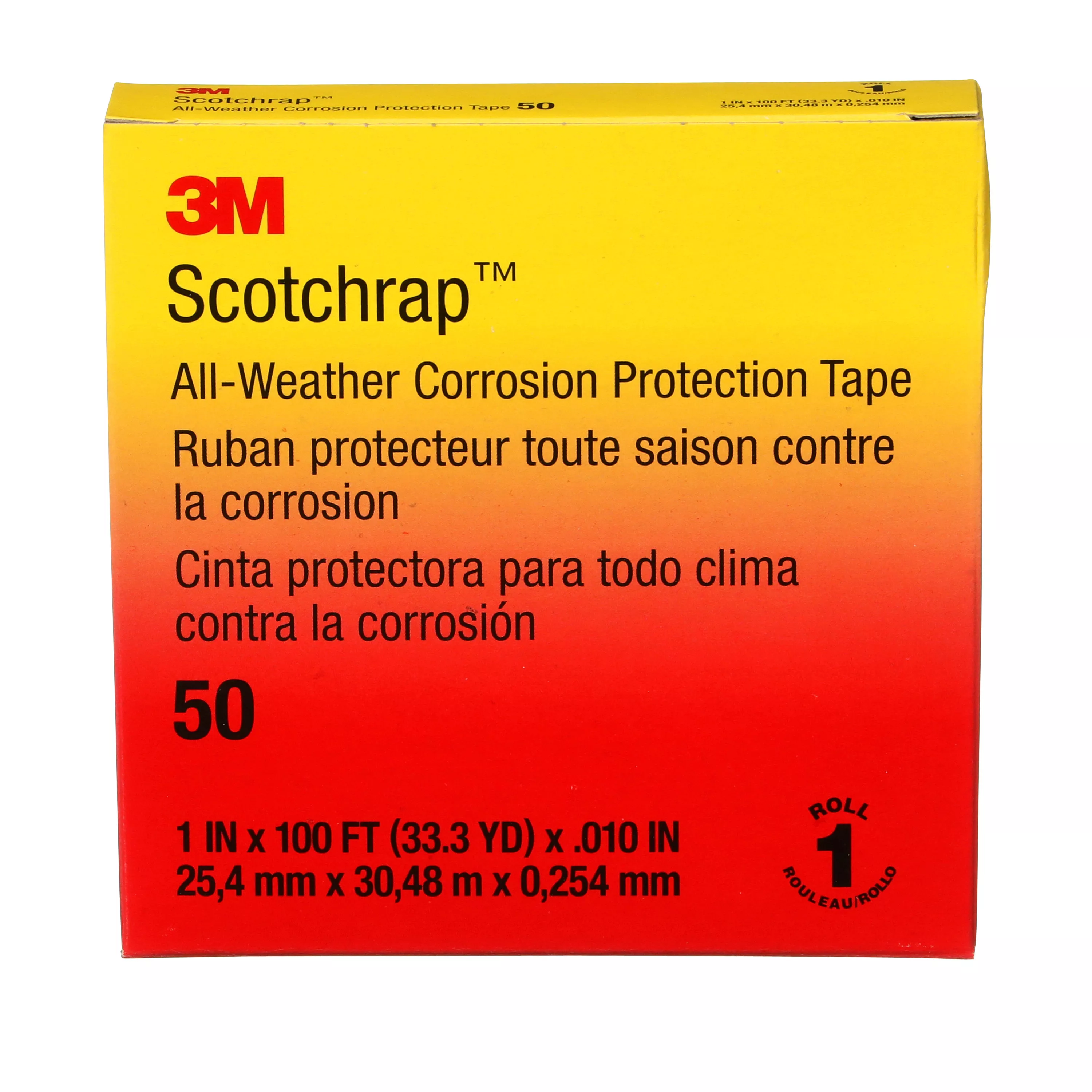 SKU 7000057501 | 3M™ Scotchrap™ Vinyl Corrosion Protection Tape 50