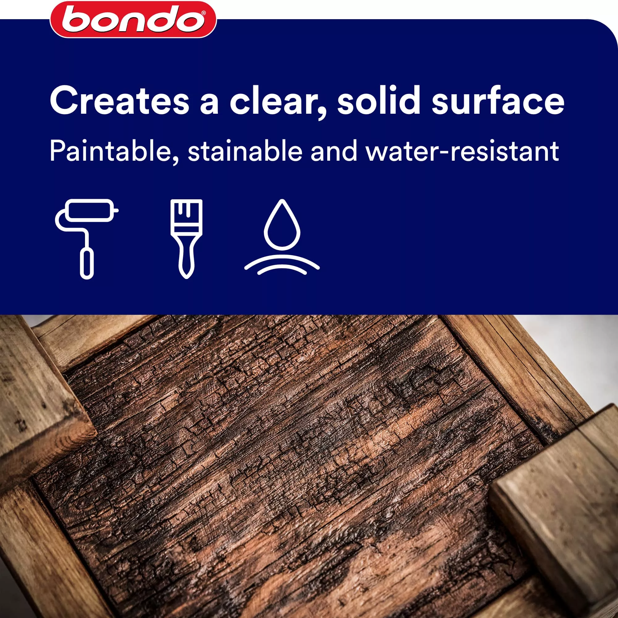 SKU 7010412222 | Bondo® Rotted Wood Restorer