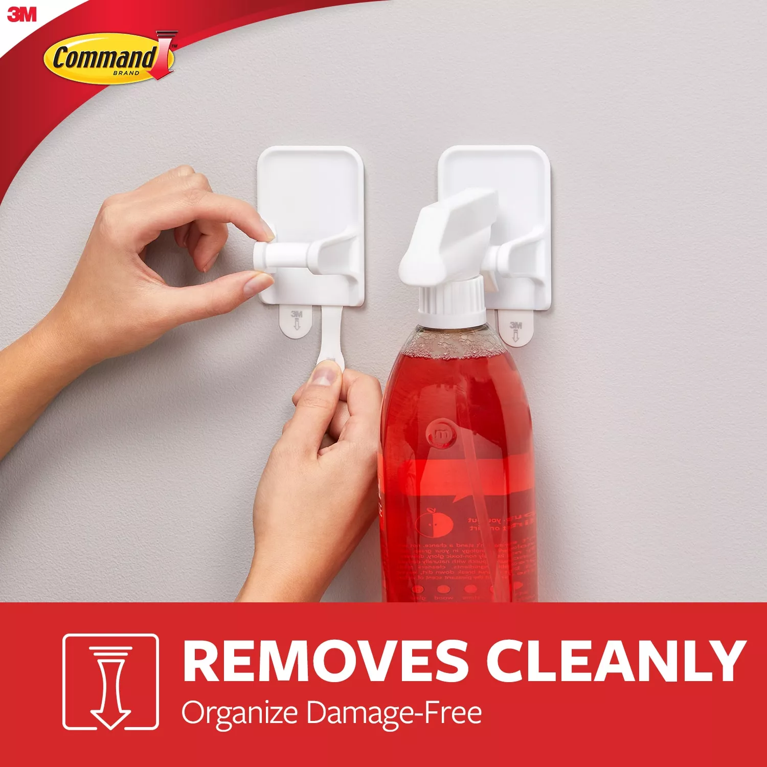 SKU 7100117089 | Command™ Spray Bottle Hangers 17009-HW2ES