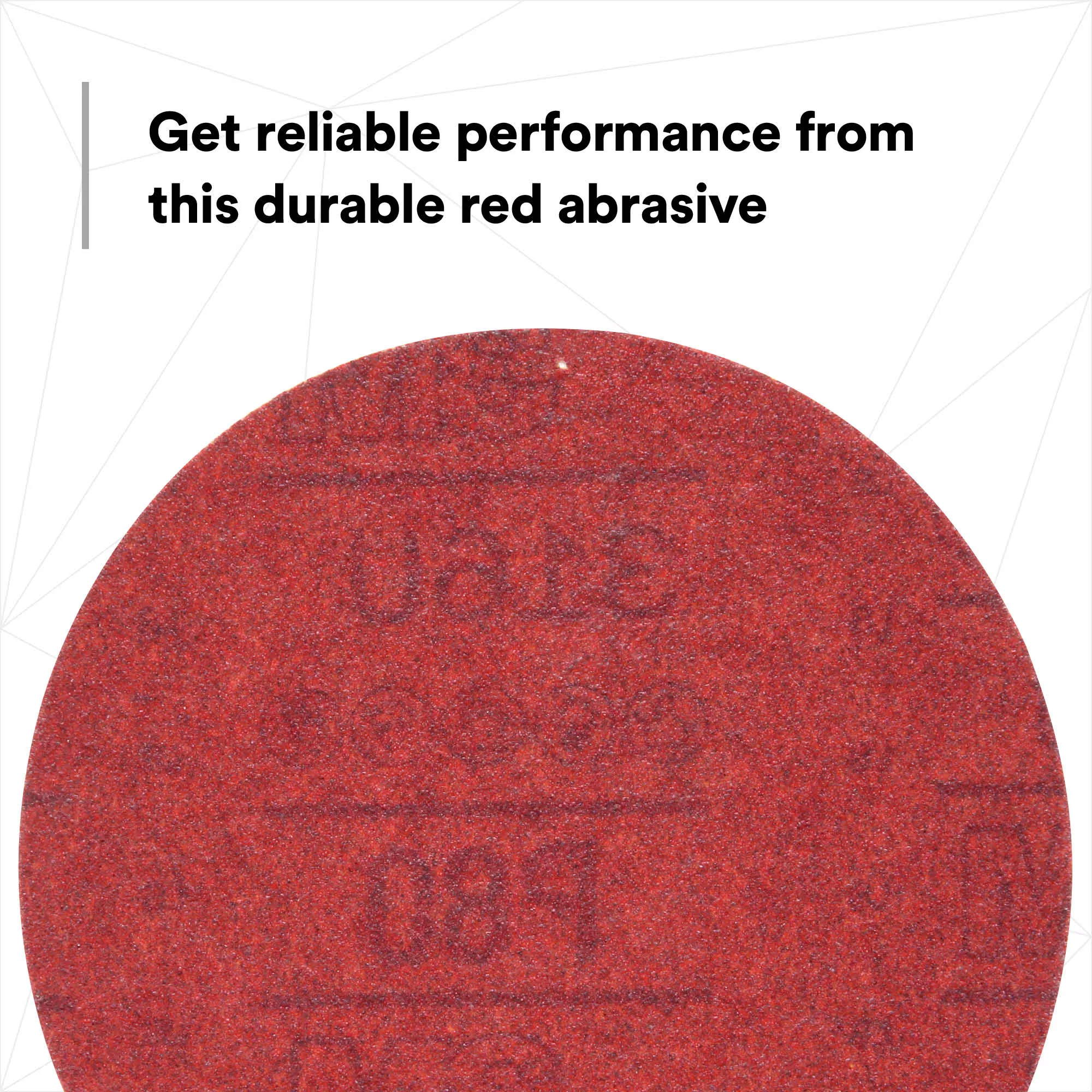 SKU 7000045464 | 3M™ Hookit™ Red Abrasive Disc