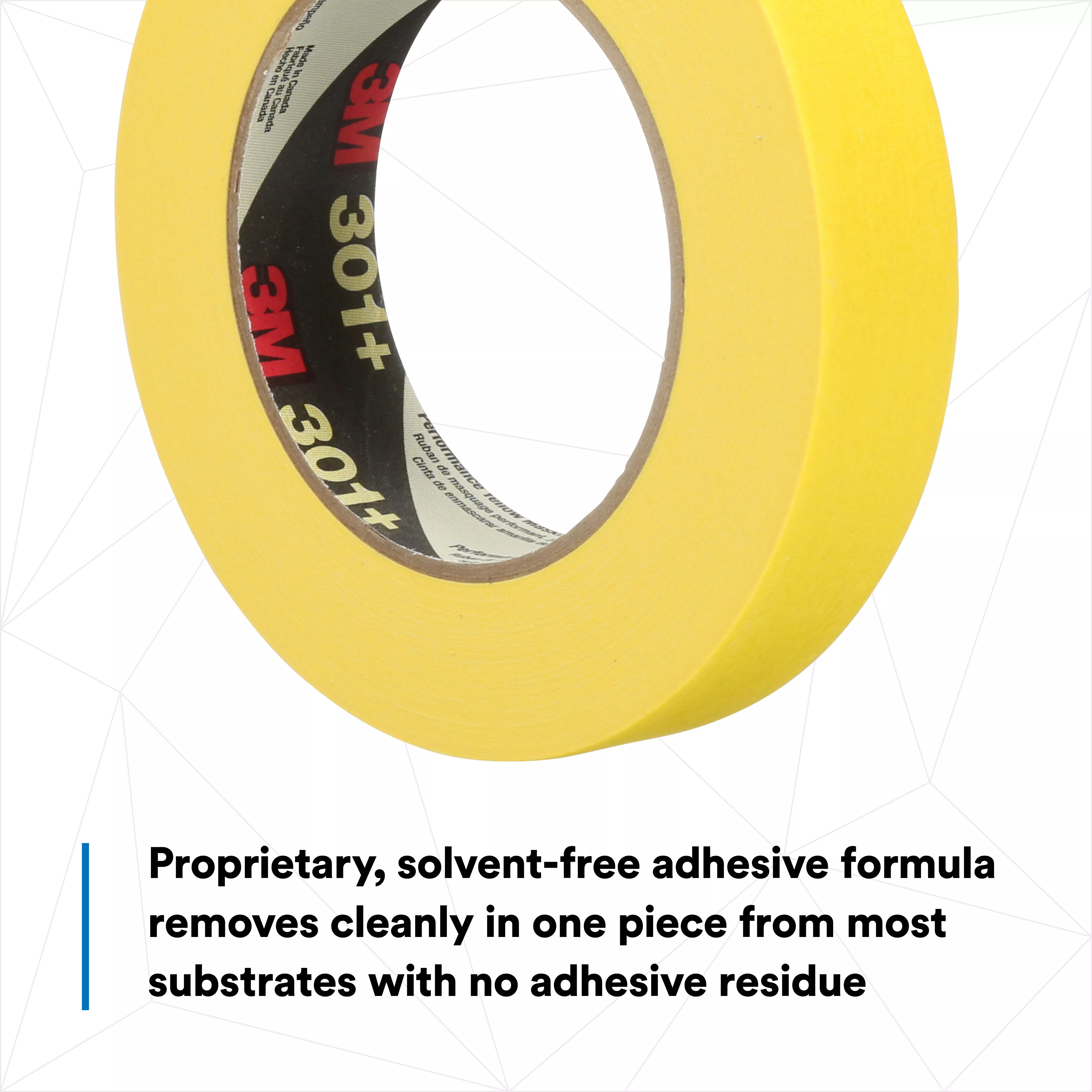 SKU 7000148419 | 3M™ Performance Yellow Masking Tape 301+