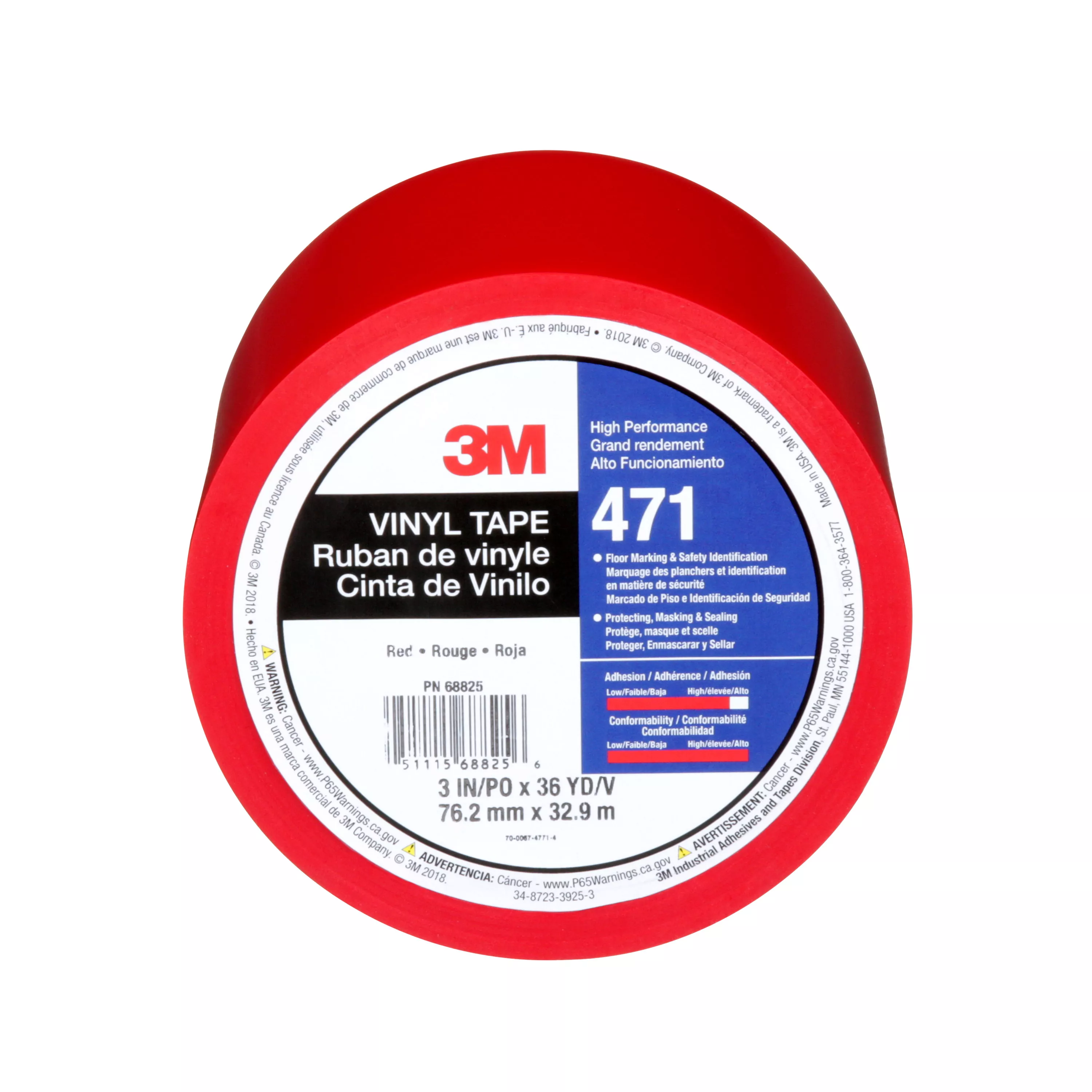 SKU 7000122474 | 3M™ Vinyl Tape 471