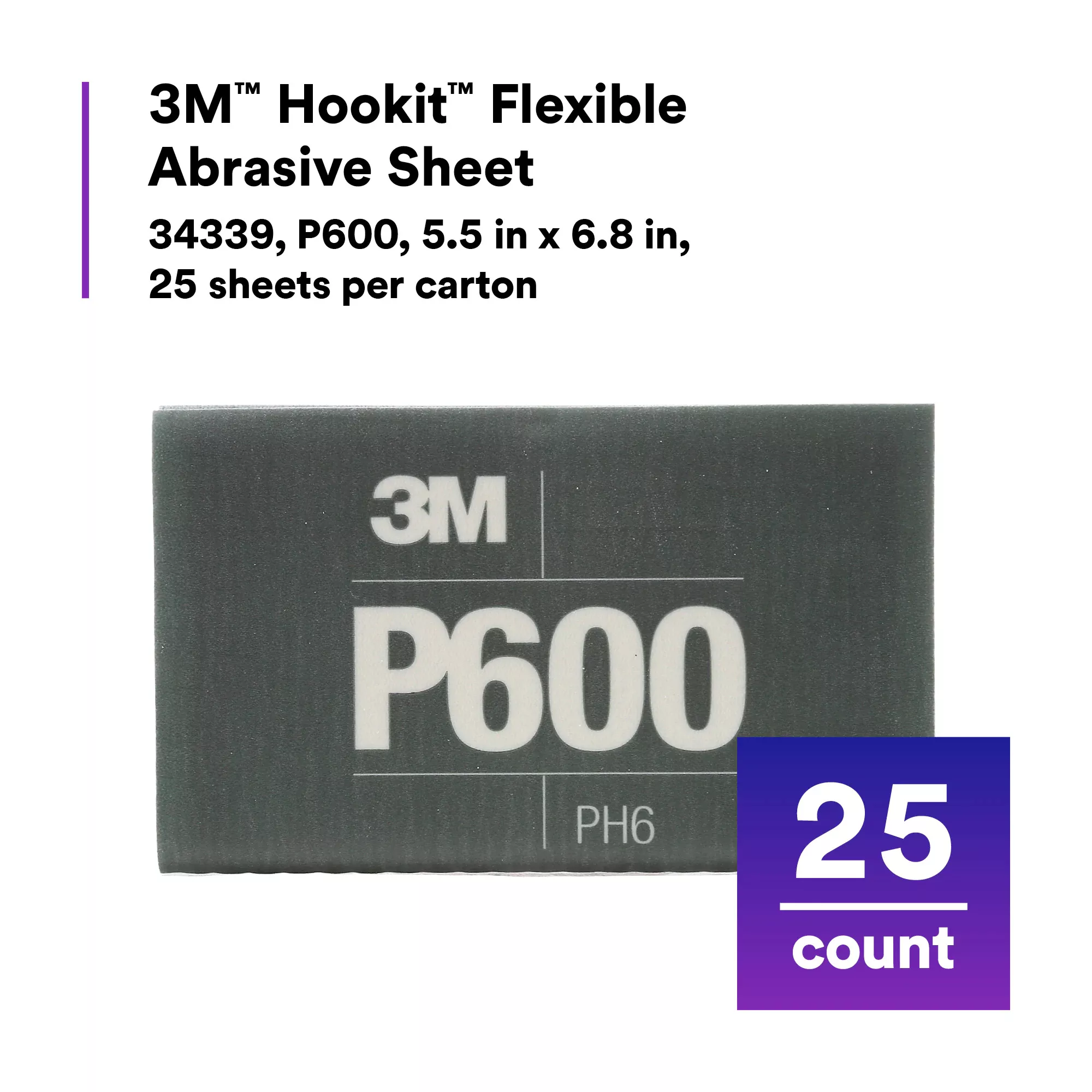 SKU 7100010566 | 3M™ Hookit™ Flexible Abrasive Sheet