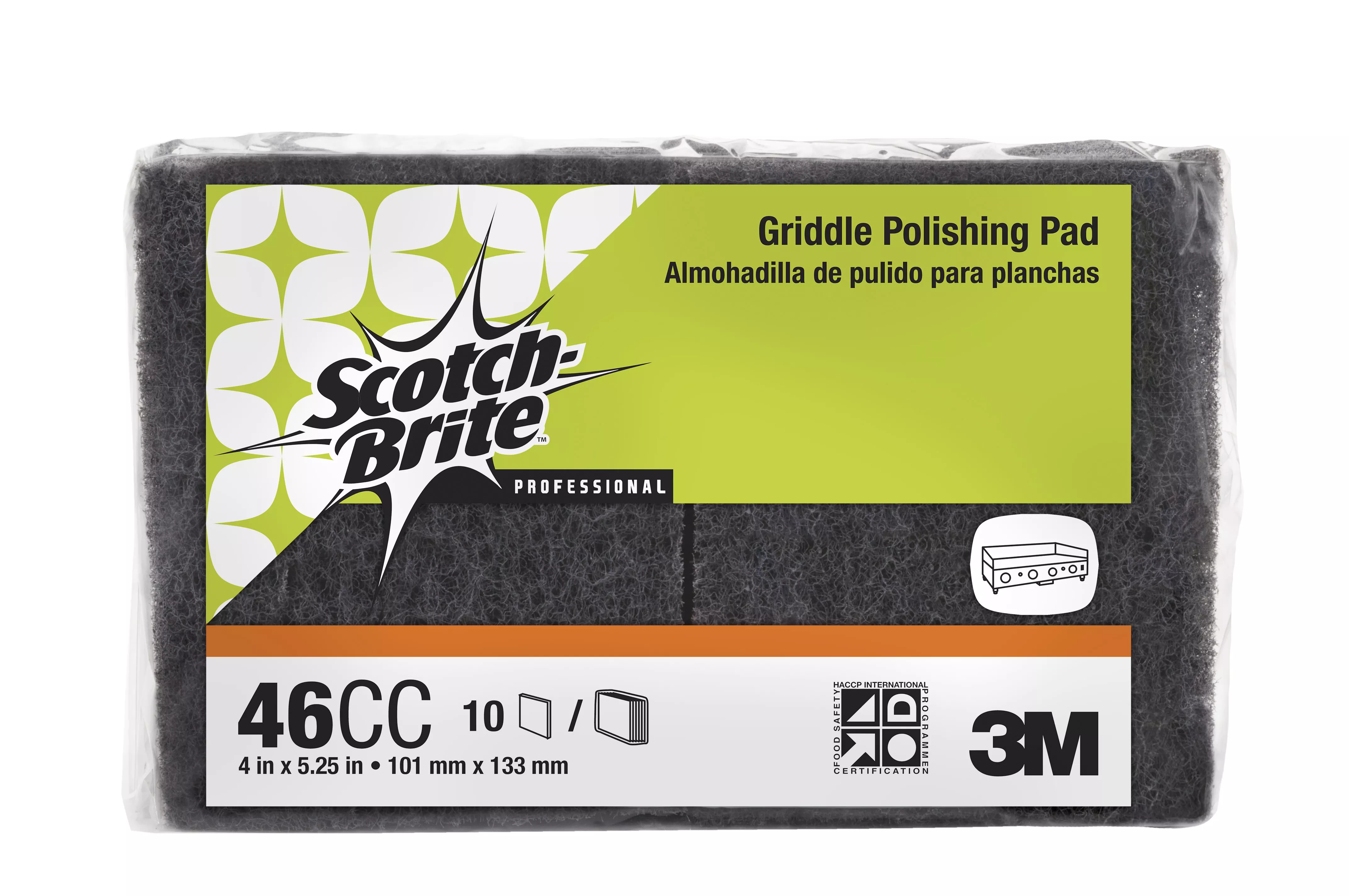 Product Number 46CC | Scotch-Brite™ Griddle Polishing Pad 46CC