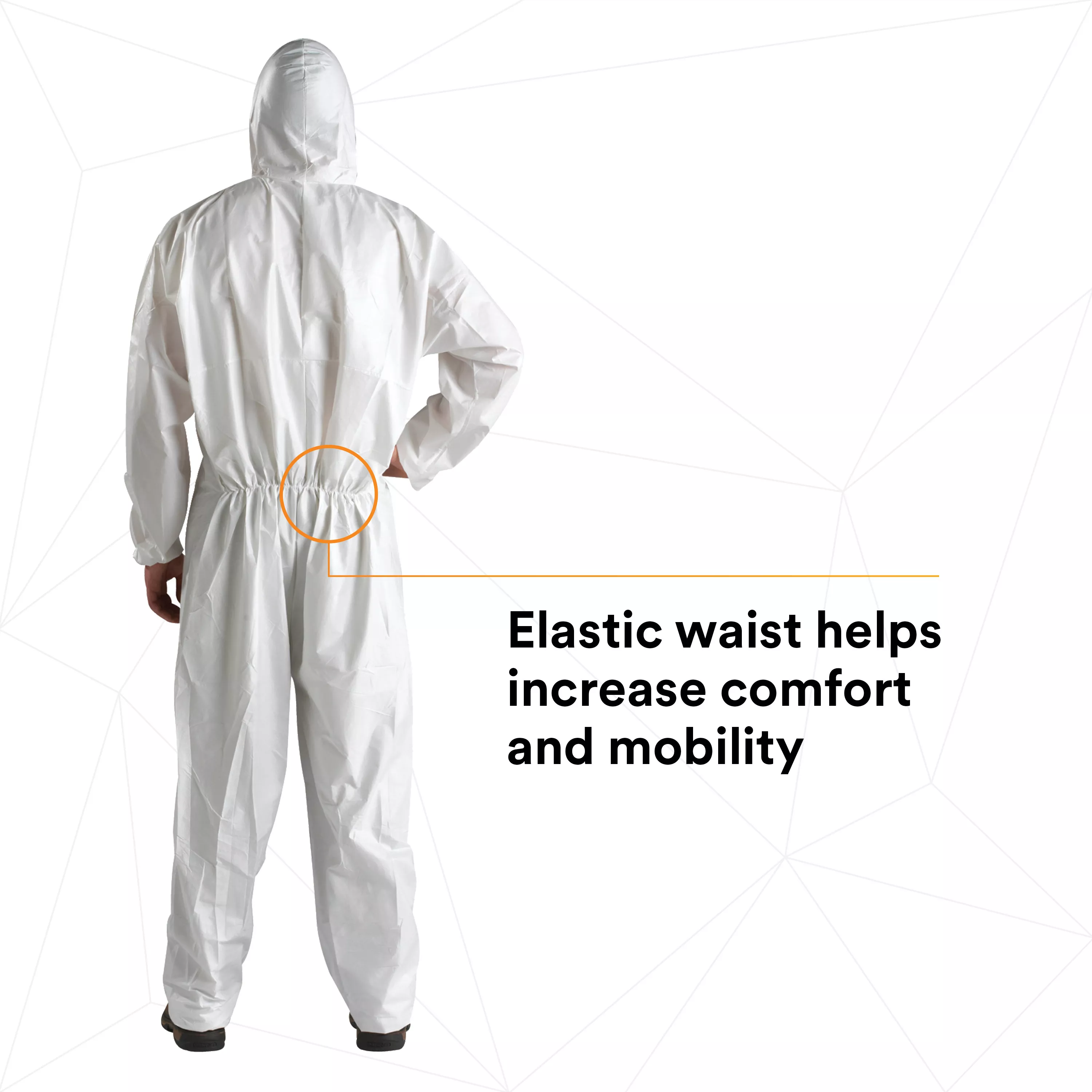 SKU 7000109028 | 3M™ Disposable Protective Coverall 4510-BLK-M