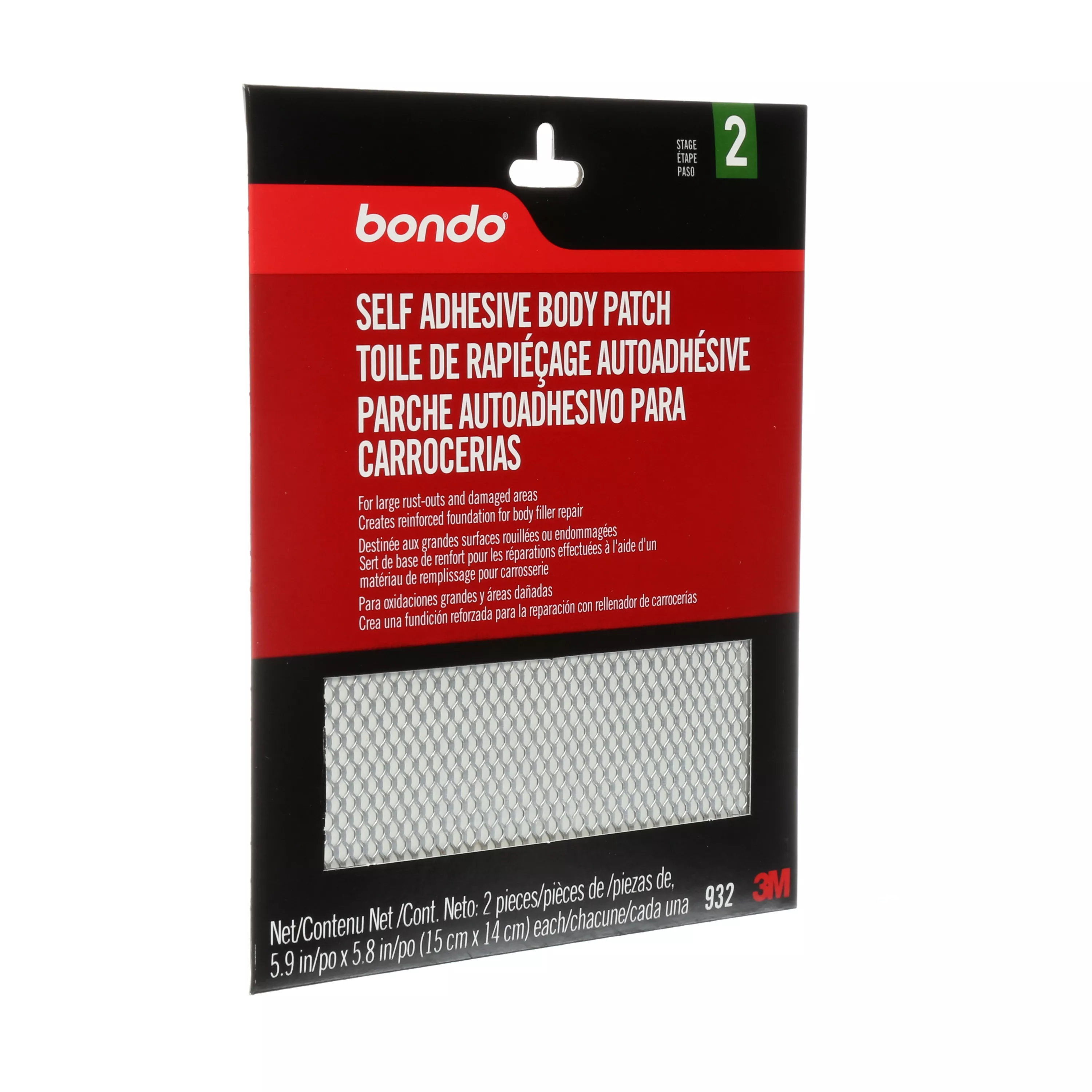 UPC 00076308009328 | Bondo® Self-Adhesive Body Patch 00932