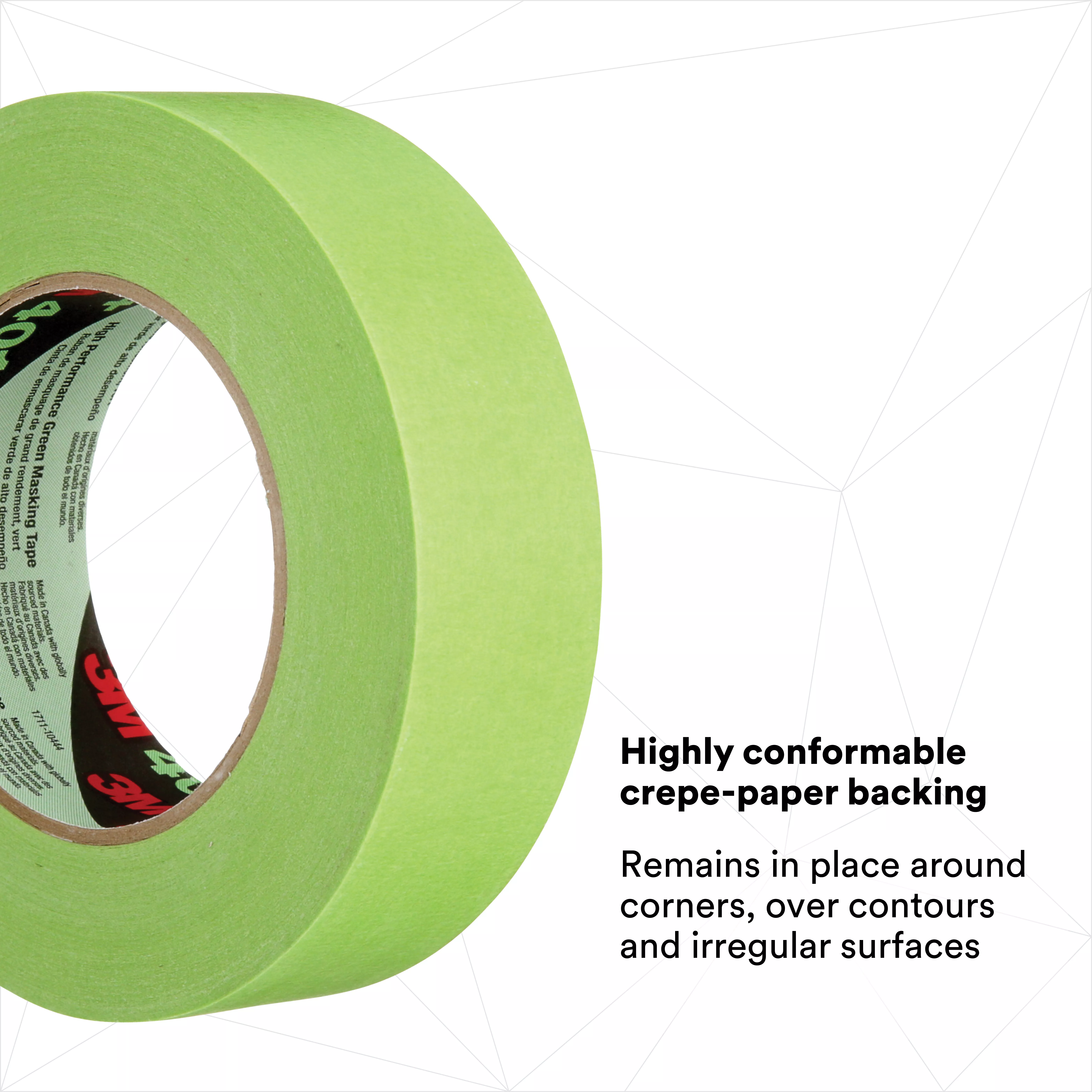 Product Number 401+ | 3M™ High Performance Green Masking Tape 401+