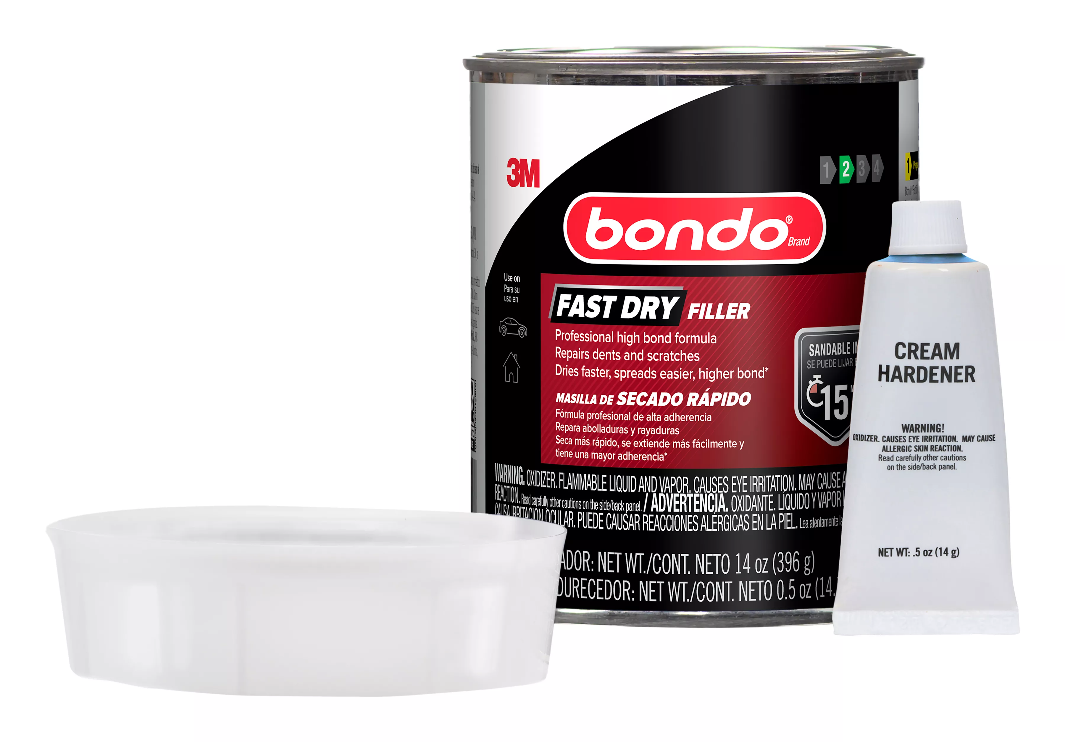 Product Number FD-PT-ES | Bondo® Fast Dry Filler FD-PT-ES