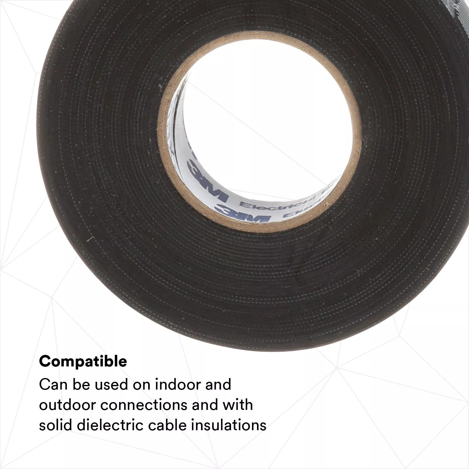 SKU 7000090115 | 3M™ Temflex™ Rubber Splicing Tape 2155