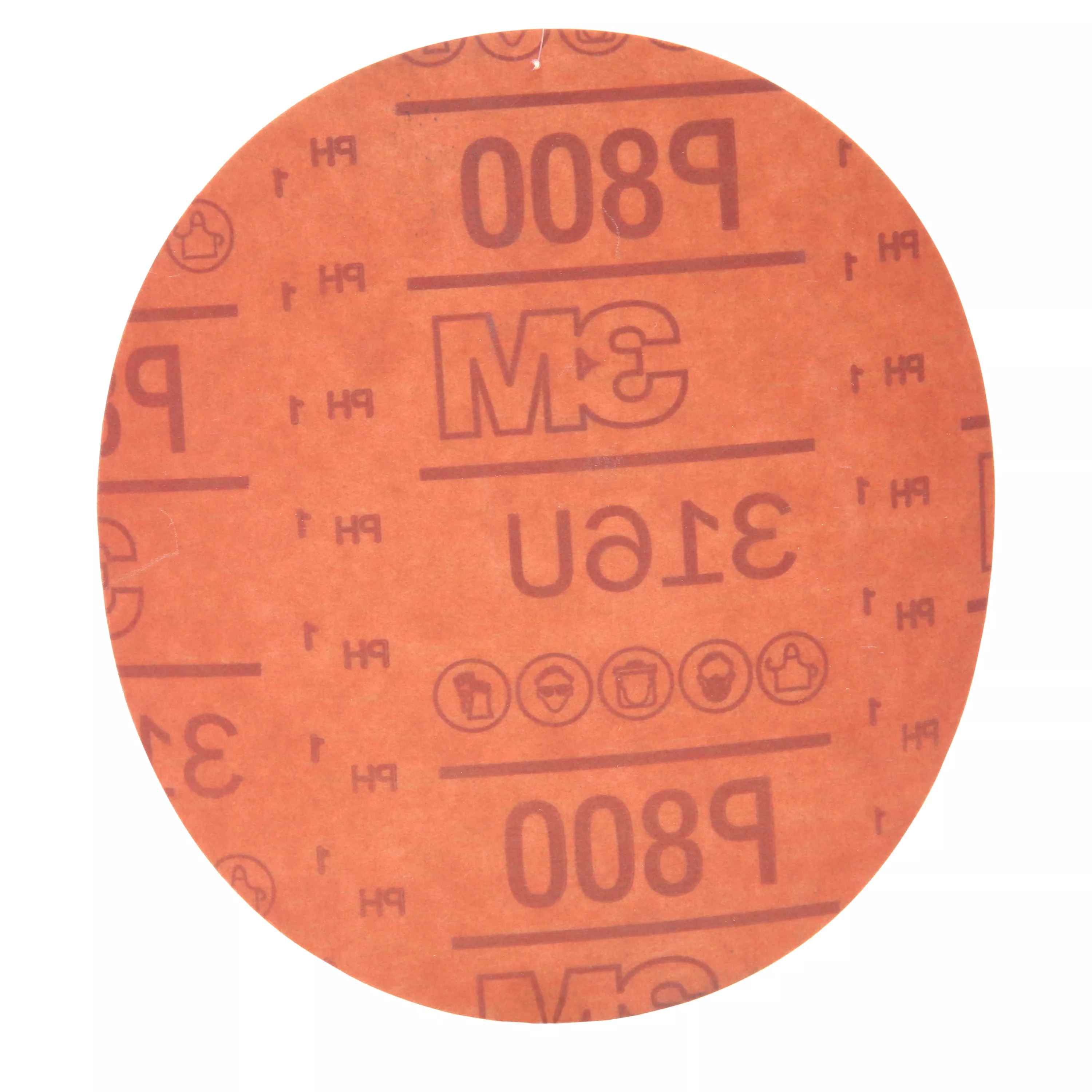 SKU 7000119779 | 3M™ Hookit™ Red Abrasive Disc 316U