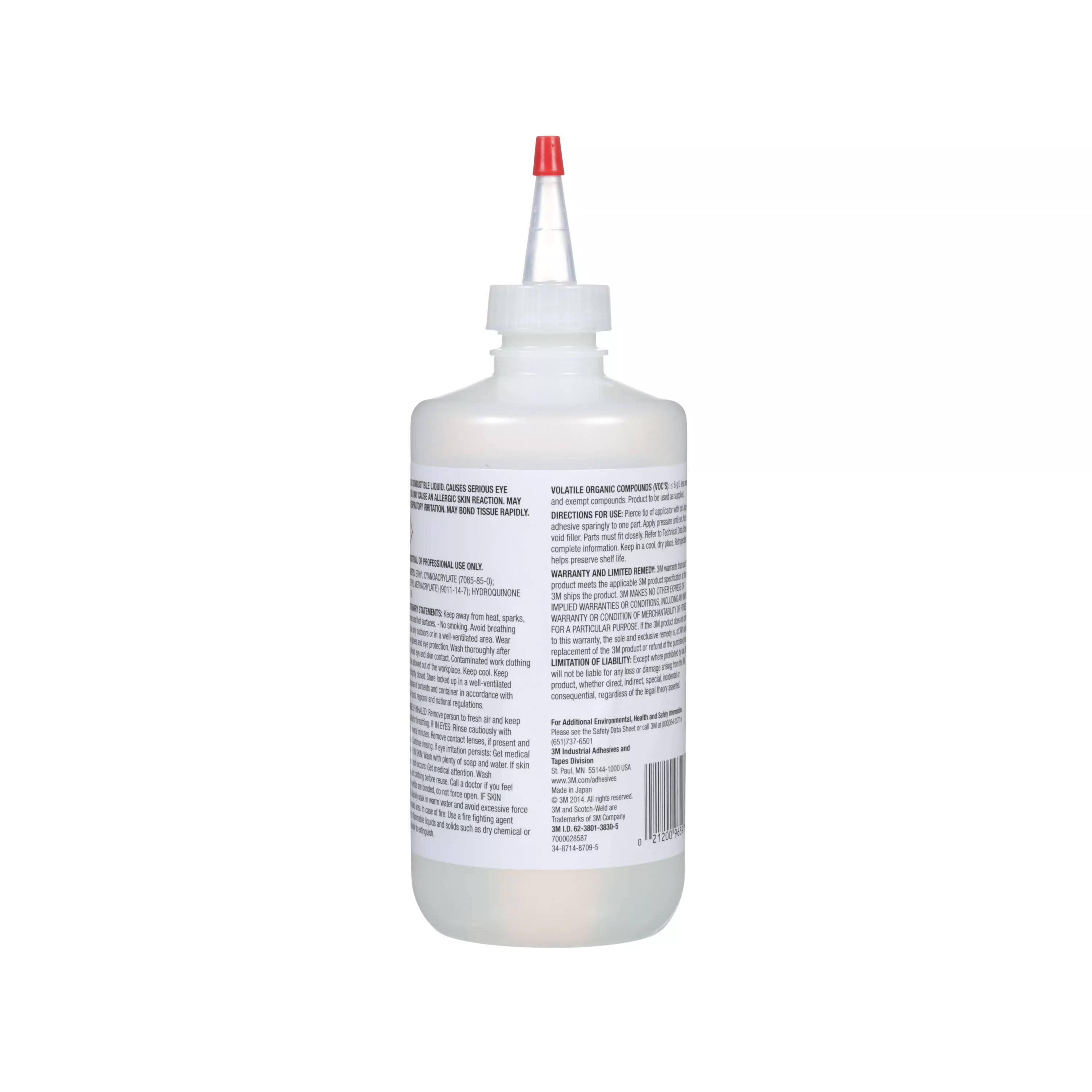 Product Number CA4 | 3M™ Scotch-Weld™ Instant Adhesive CA4