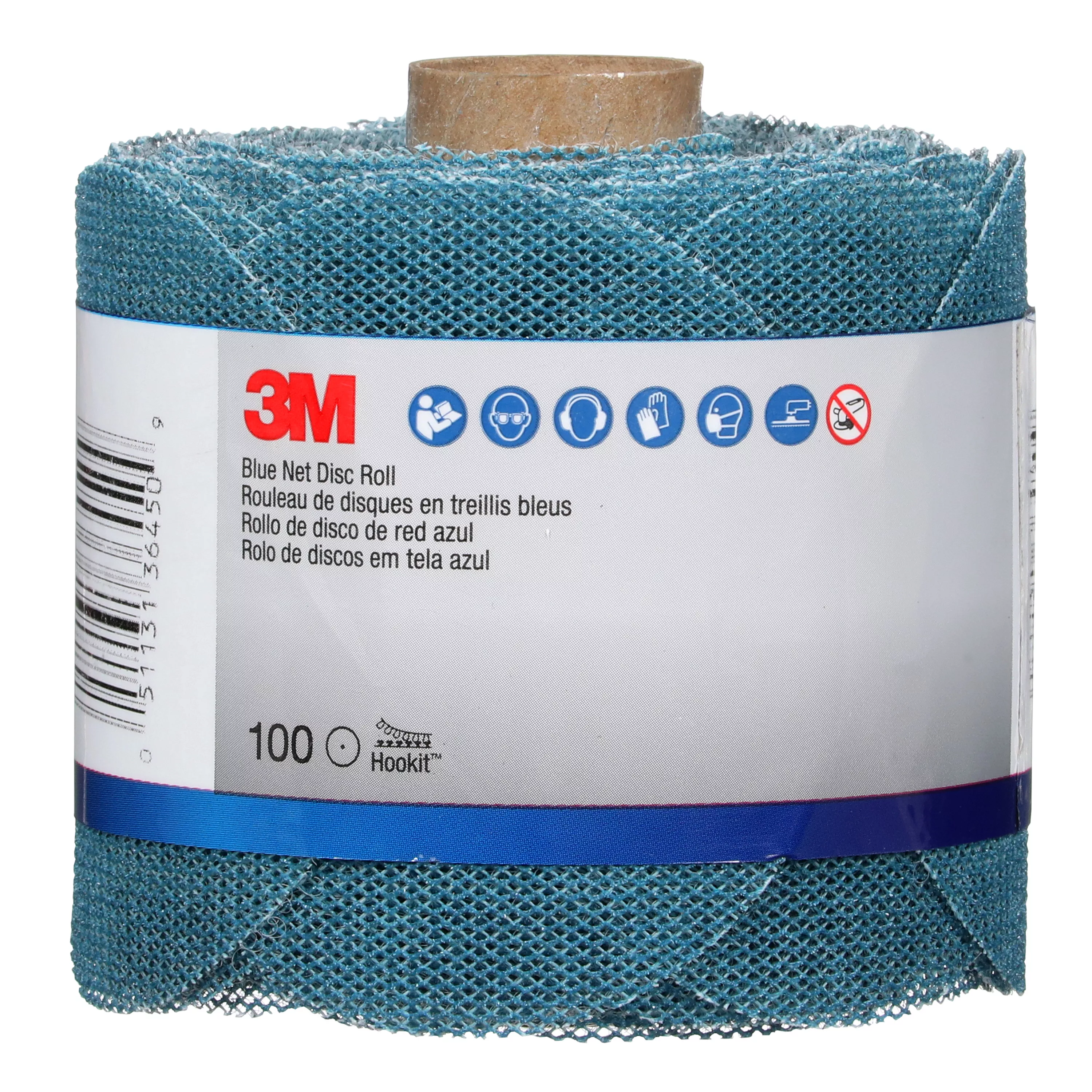 SKU 7100254365 | 3M™ Blue Net Disc Roll 36450